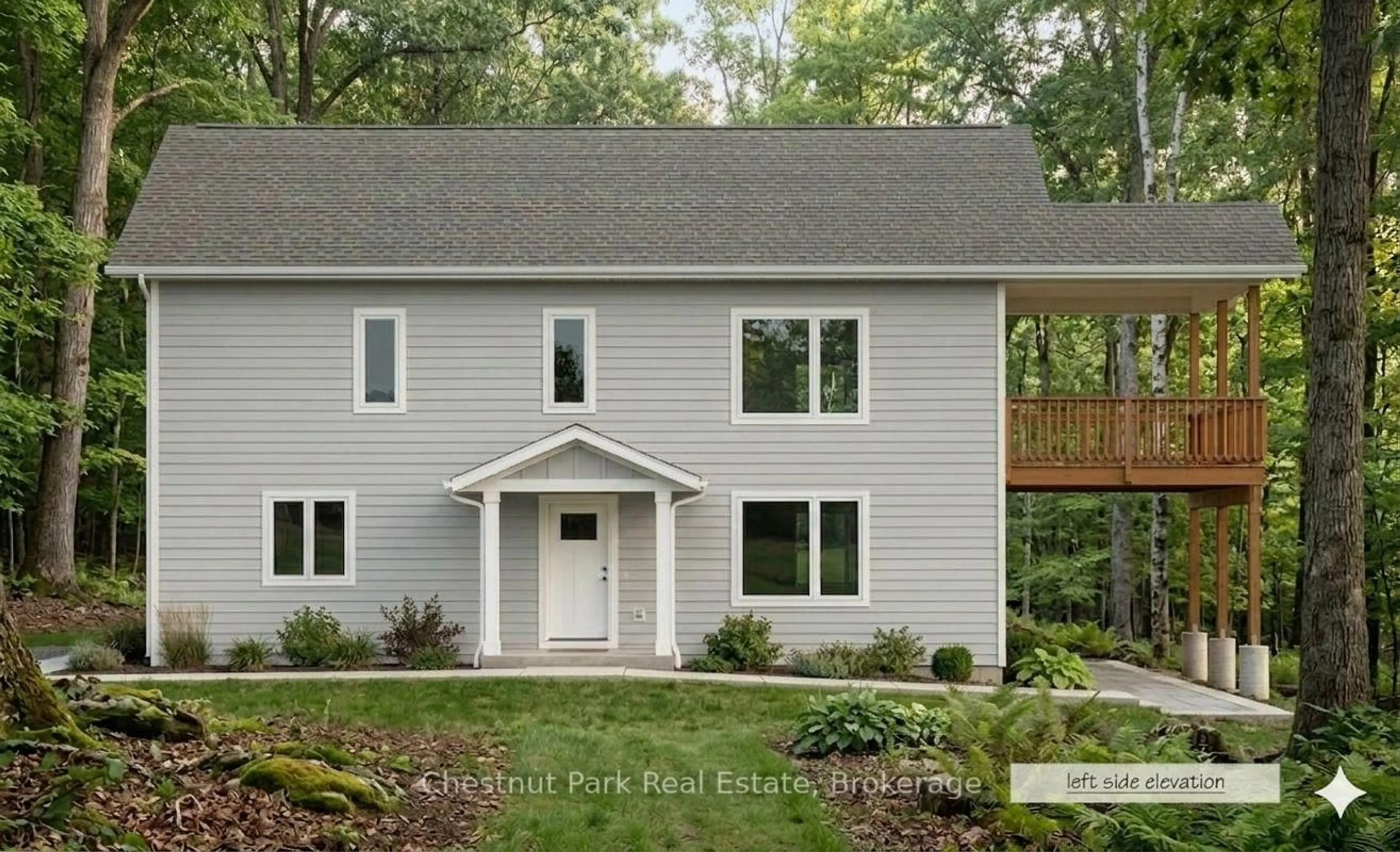 Home with vinyl exterior material, building for 23 Maple Ridge Rd, Nipissing Ontario P0A 1Z0