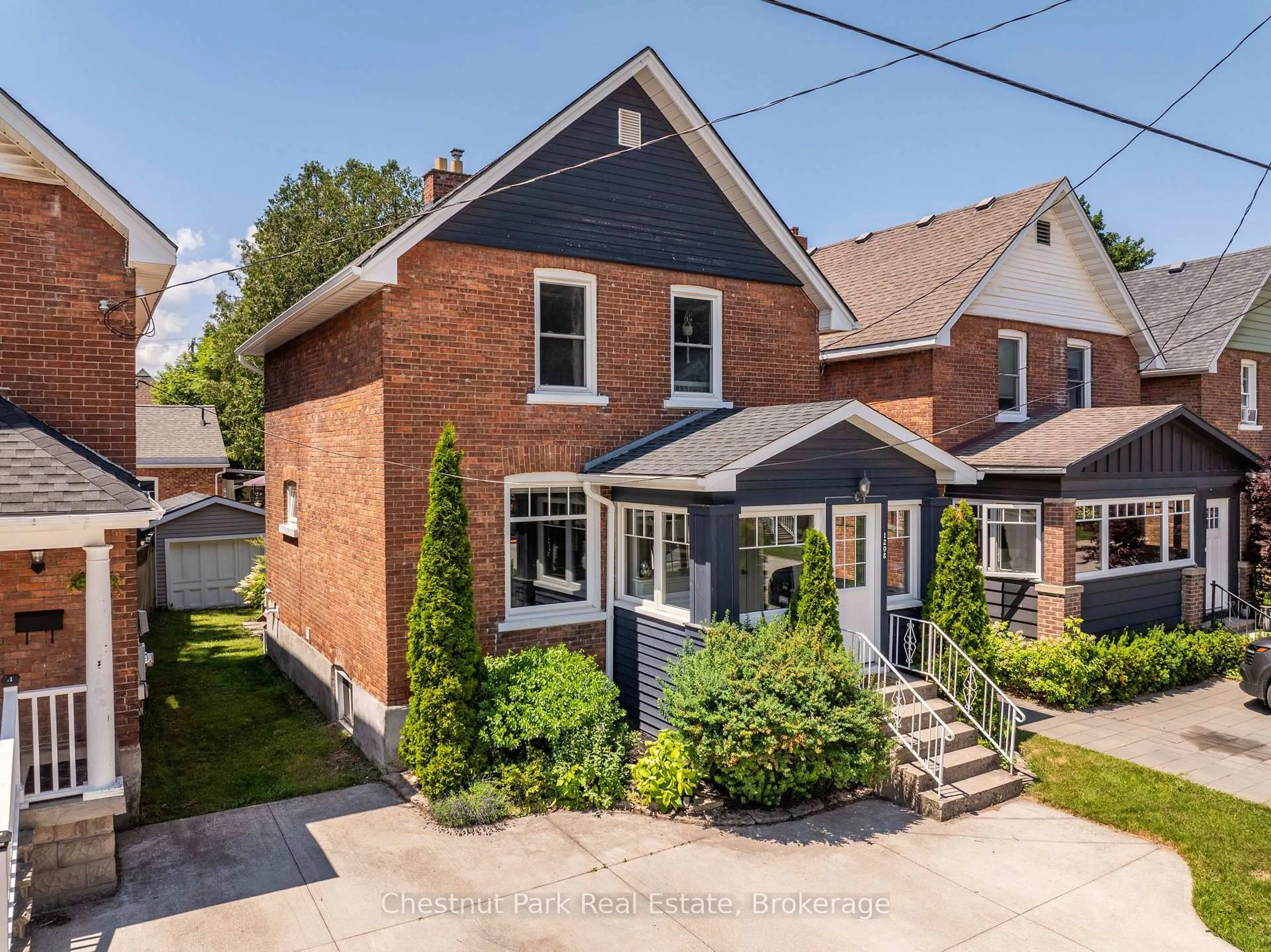Home with brick exterior material, street for 1208 3rd Avenue A, Owen Sound Ontario N4K 4T7