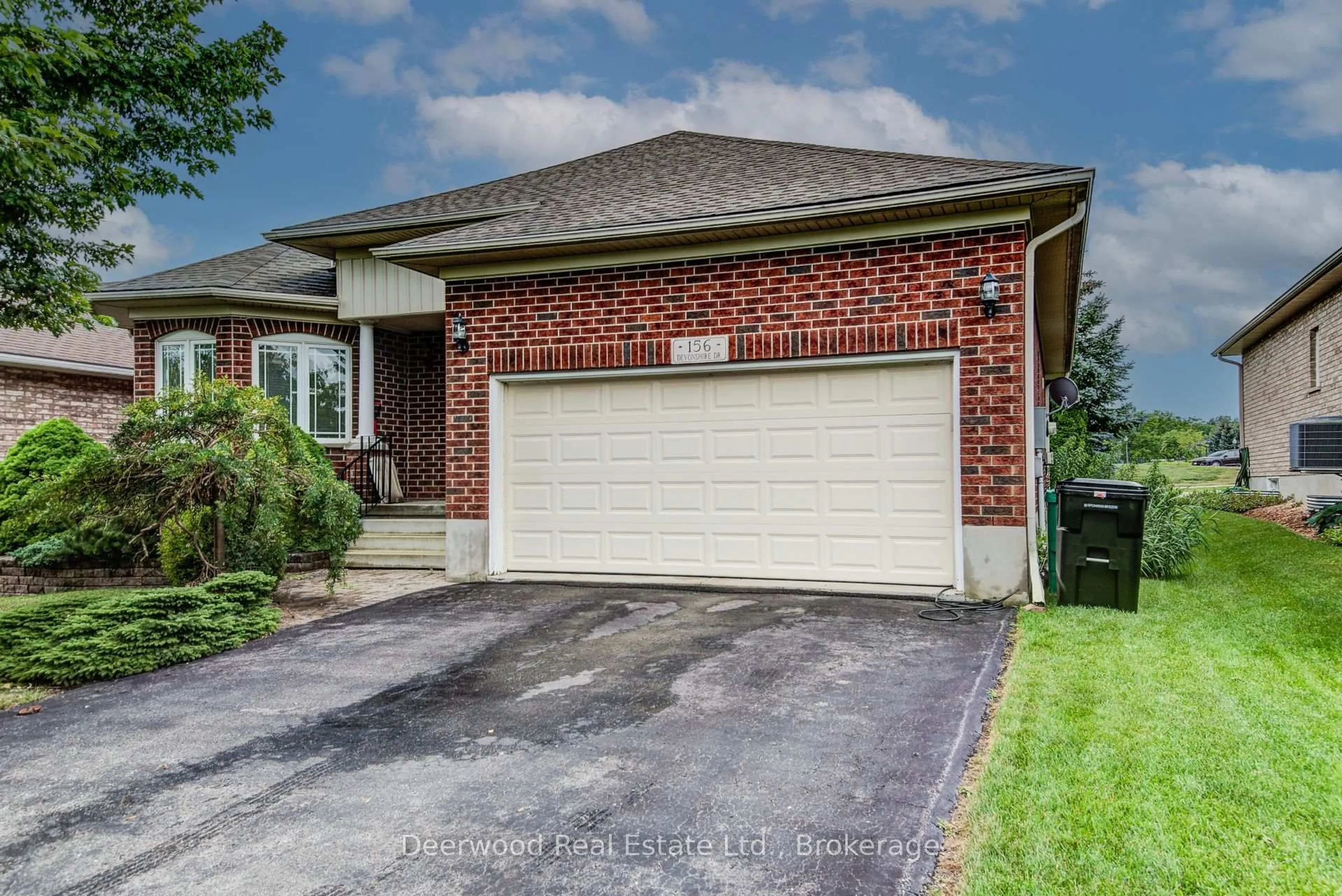 Home with brick exterior material, street for 156 Devonshire Dr #19, Wilmot Ontario N3A 4J7