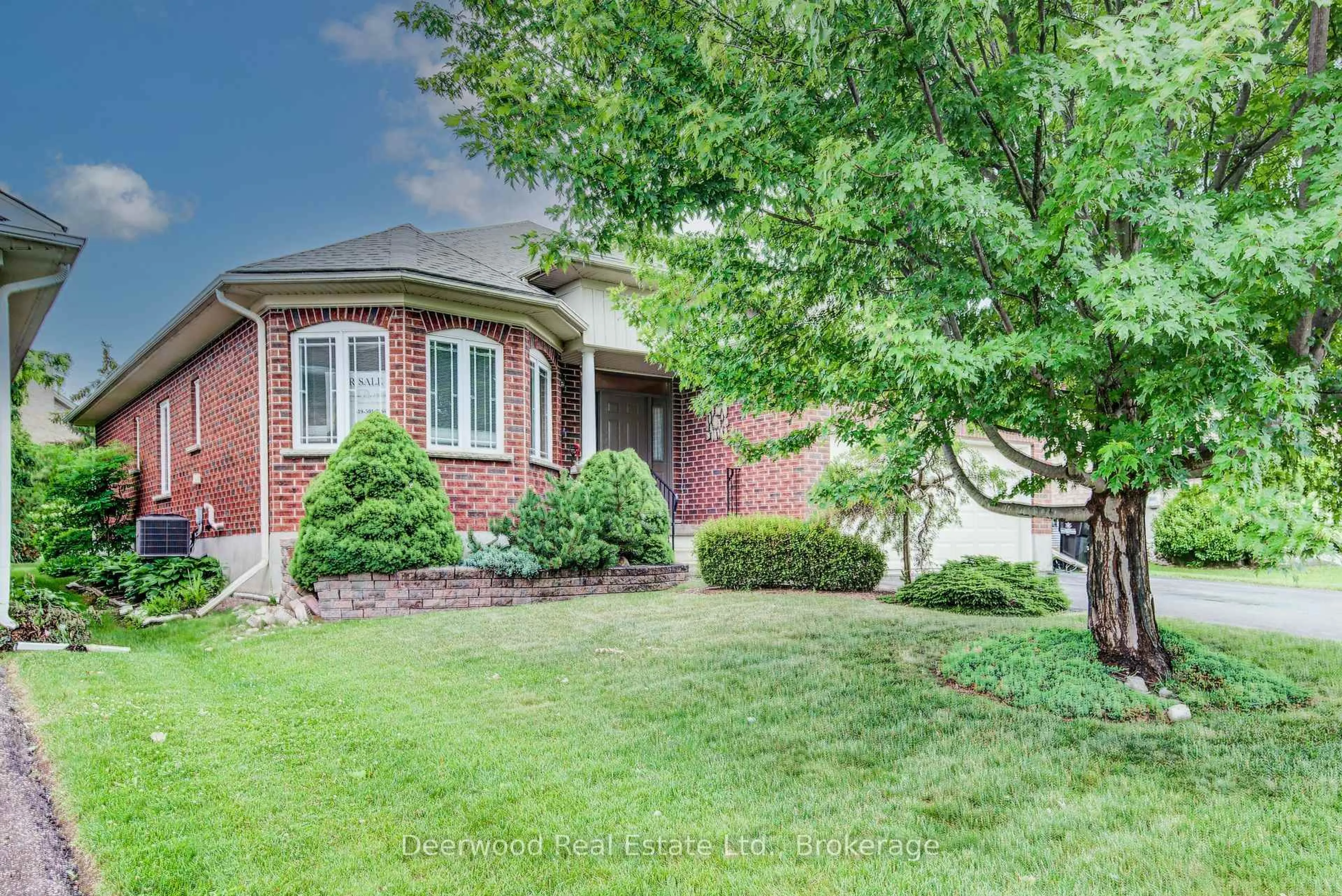 Home with brick exterior material, street for 156 Devonshire Dr #19, Wilmot Ontario N3A 4J7