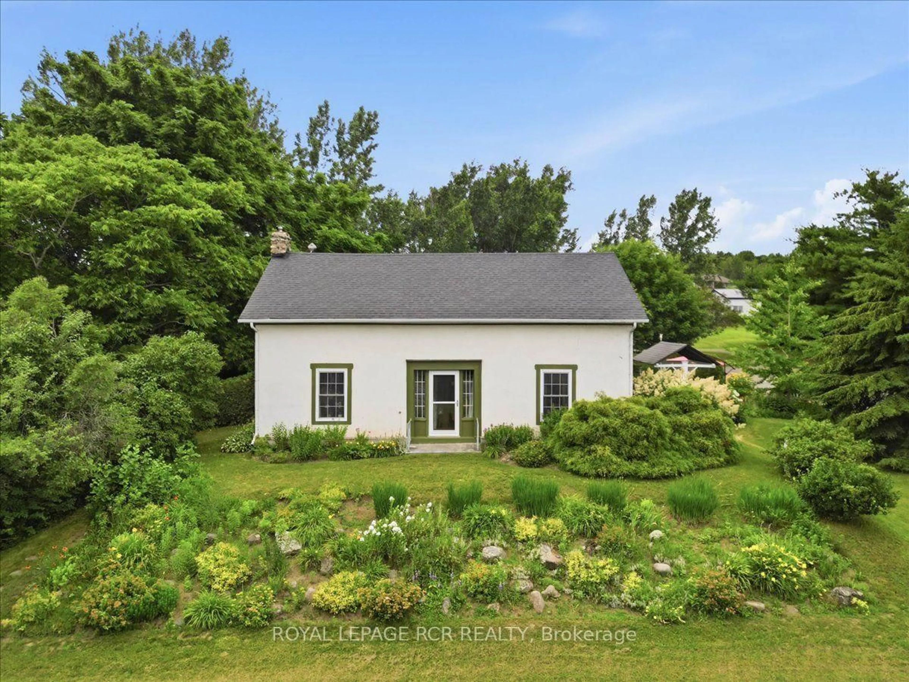 A pic from outside/outdoor area/front of a property/back of a property/a pic from drone, unknown for 14116 County Road #2 Rd, Cramahe Ontario K0K 1H0