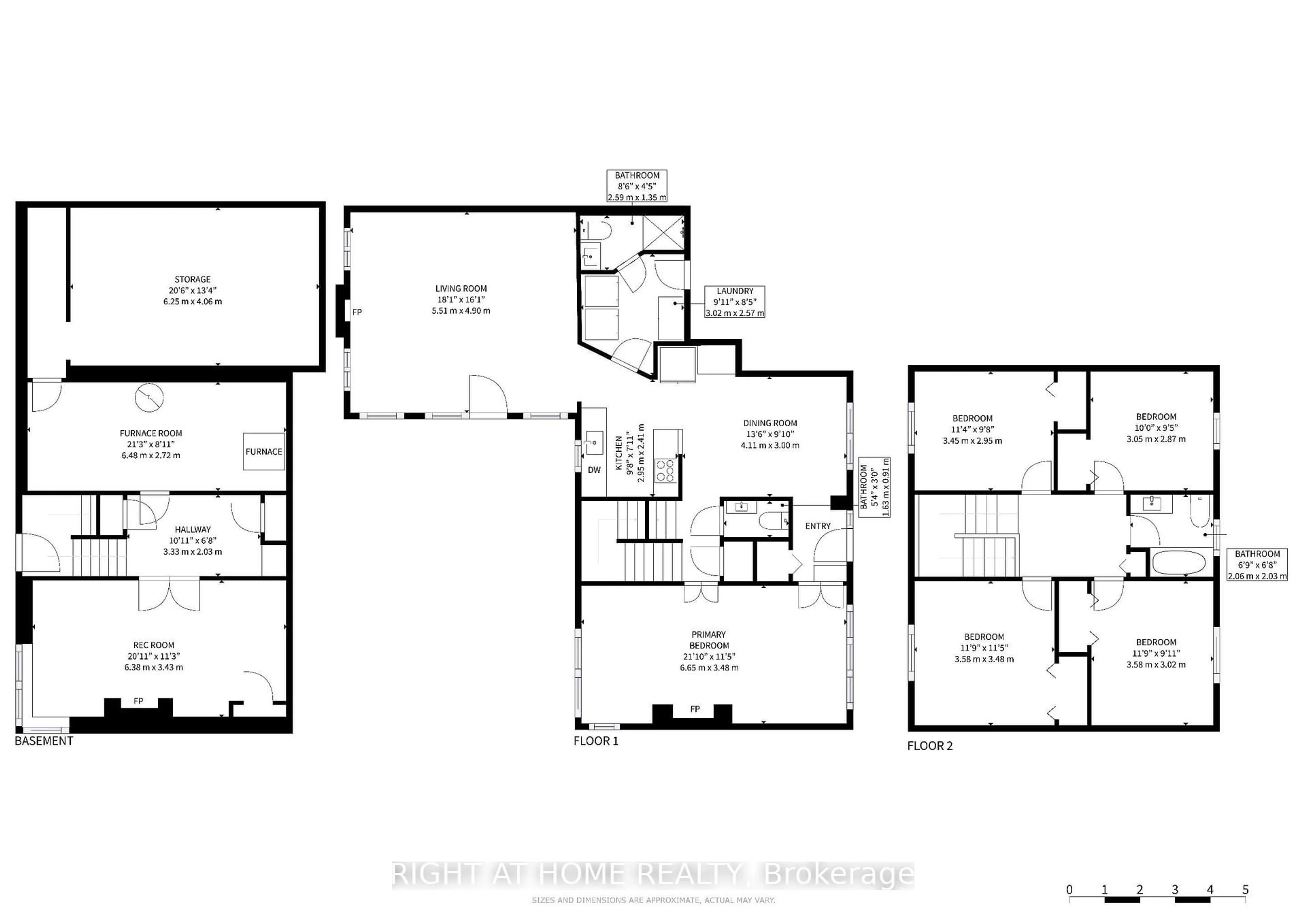 Floor plan for 301 Garner Rd, Hamilton Ontario L9G 3K9