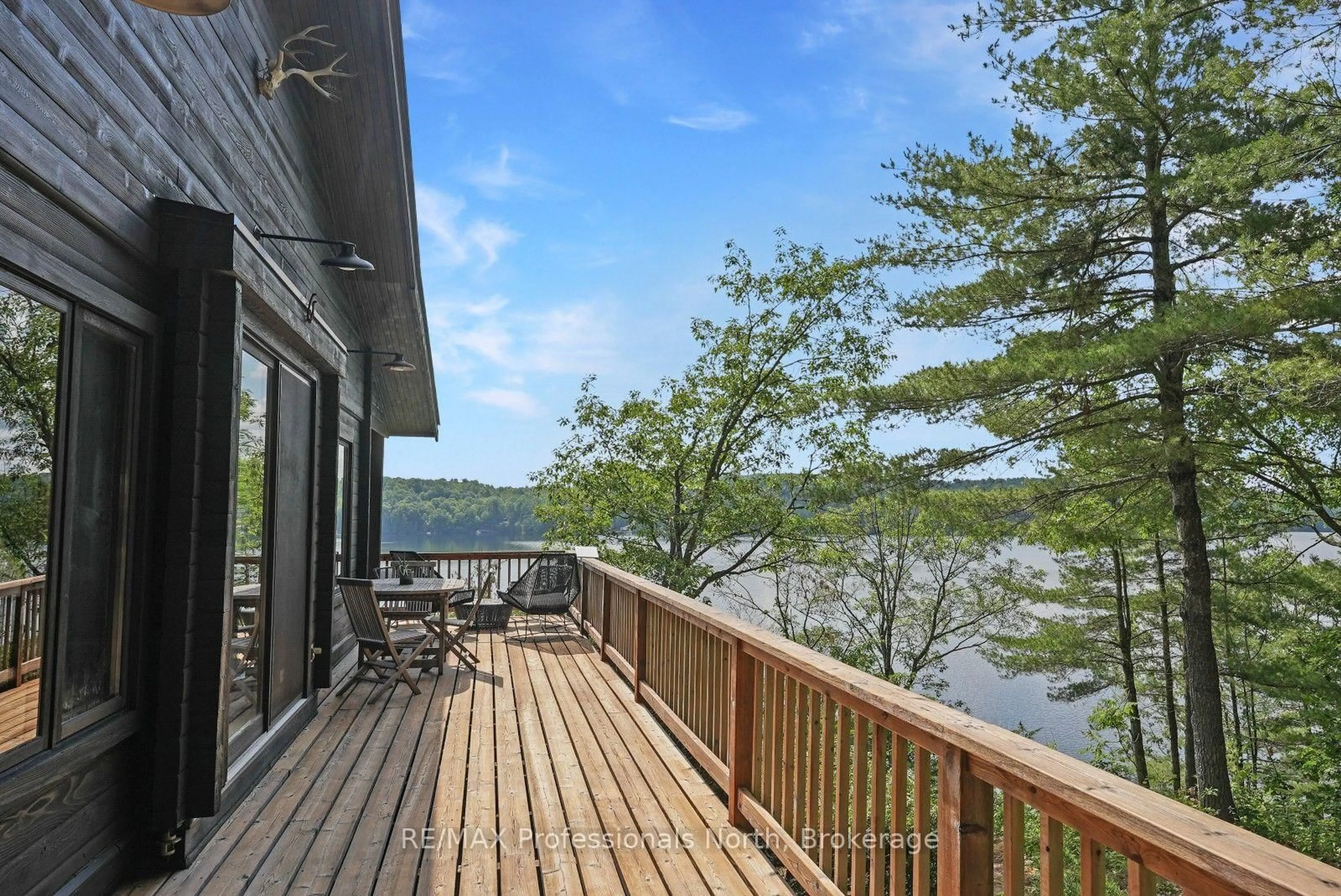 Patio, water/lake/river/ocean view for 1101 BEDLINGTON Lane, Minden Hills Ontario K0M 2K0