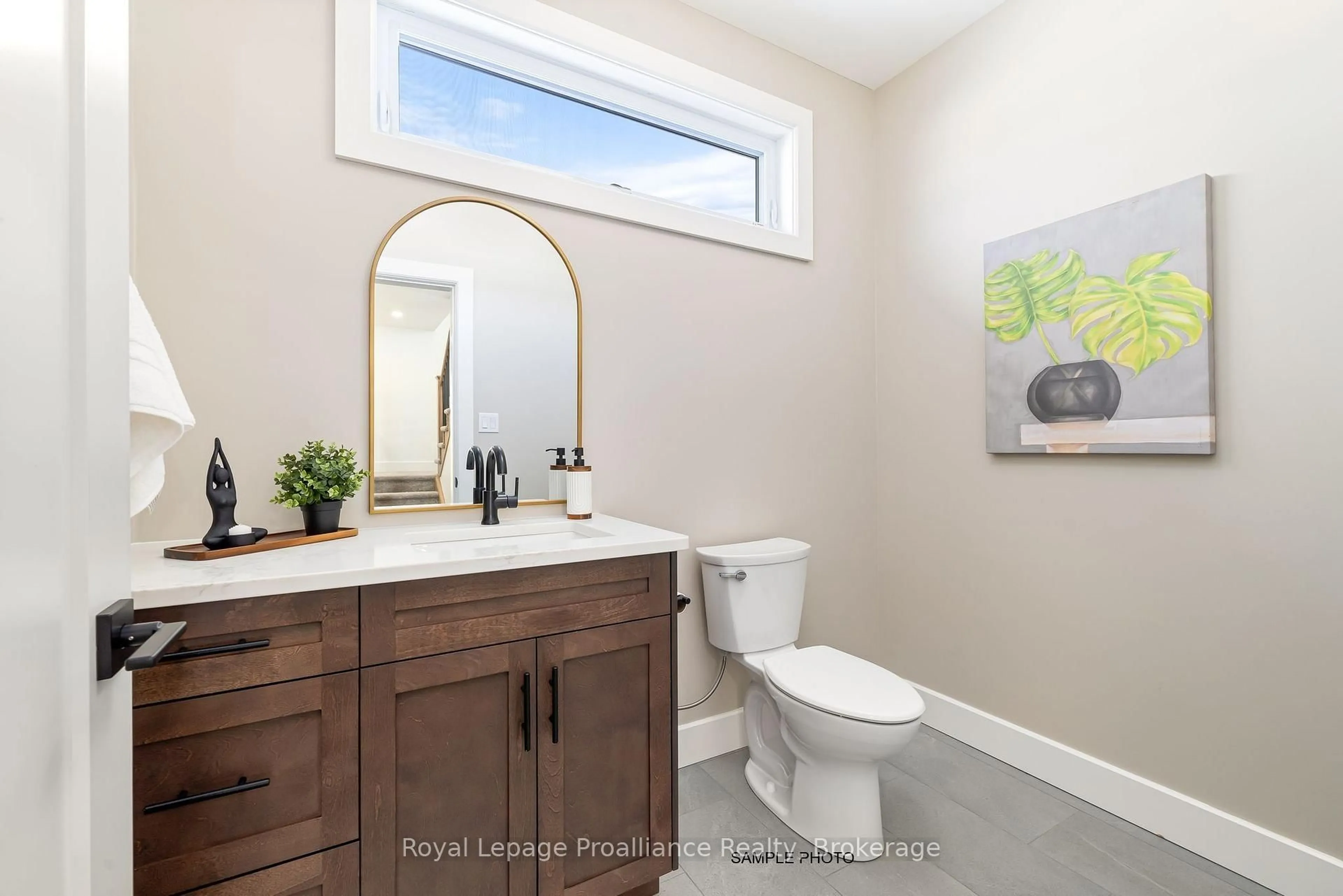 Contemporary bathroom, ceramic/tile floor for 28 Fraser Dr, Quinte West Ontario K0K 1E0