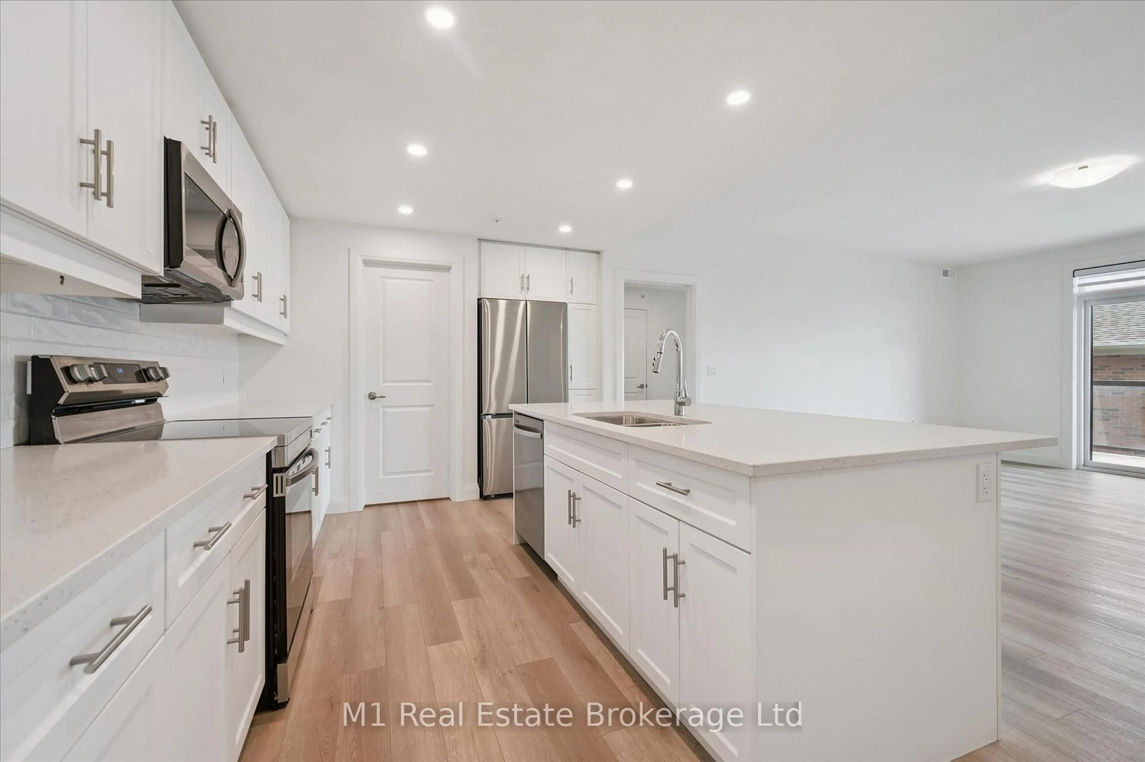 Open concept kitchen, unknown for 99B Farley Rd #205, Centre Wellington Ontario N1M 0K5