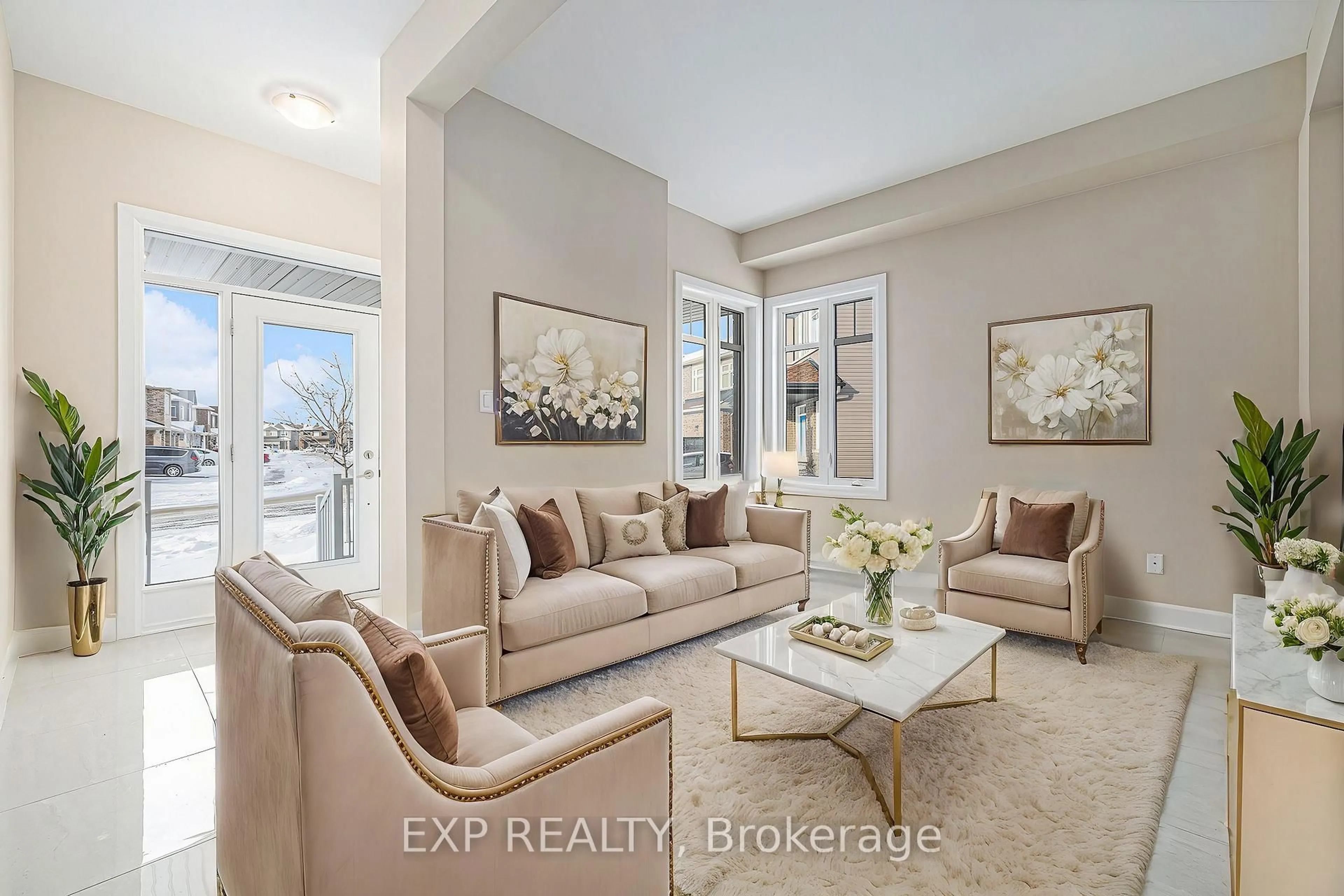 Living room with furniture, ceramic/tile floor for 10 Corr Crt, Carleton Place Ontario K7C 0W5