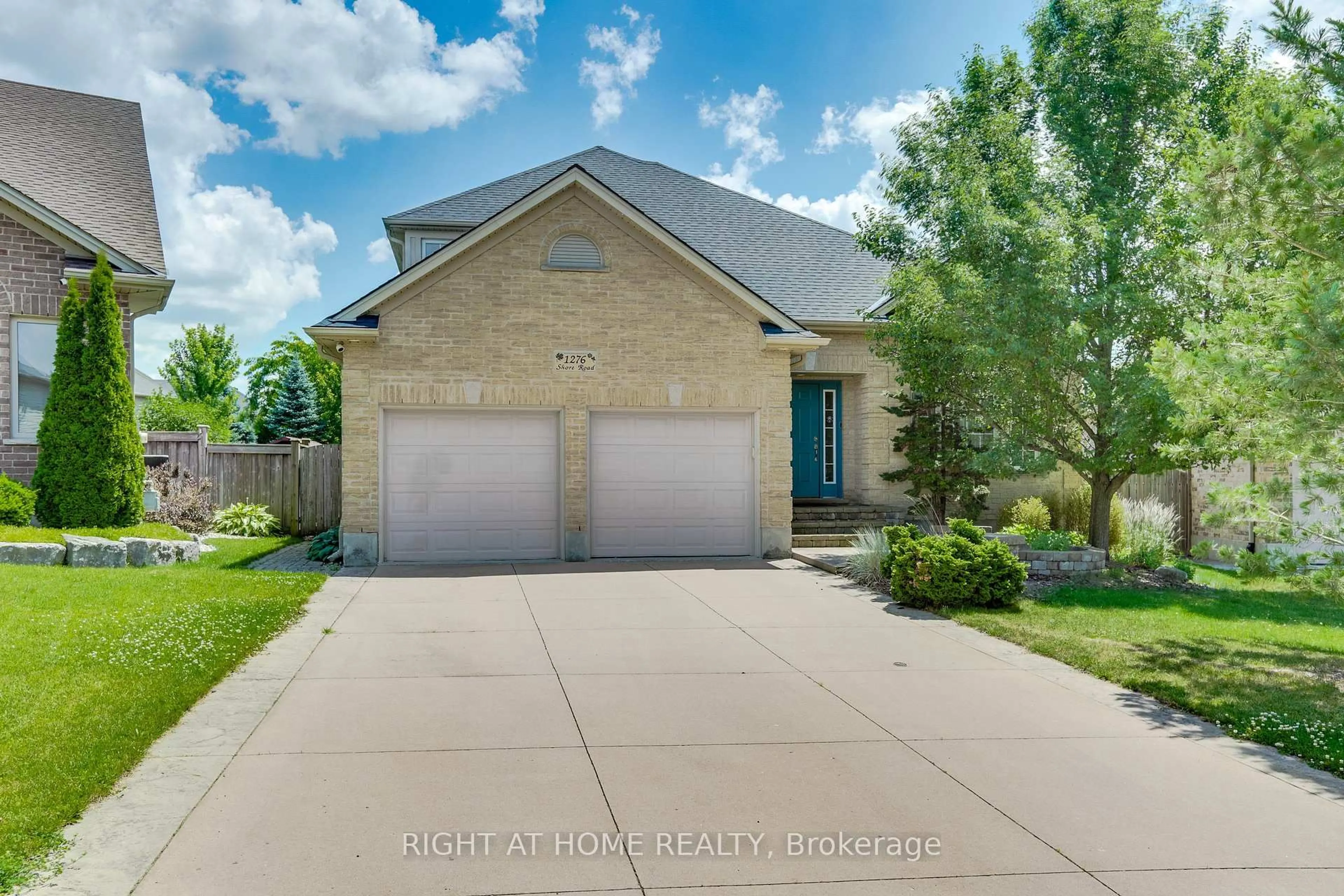 Home with brick exterior material, street for 1276 Shore Rd, London South Ontario N6K 4Z7