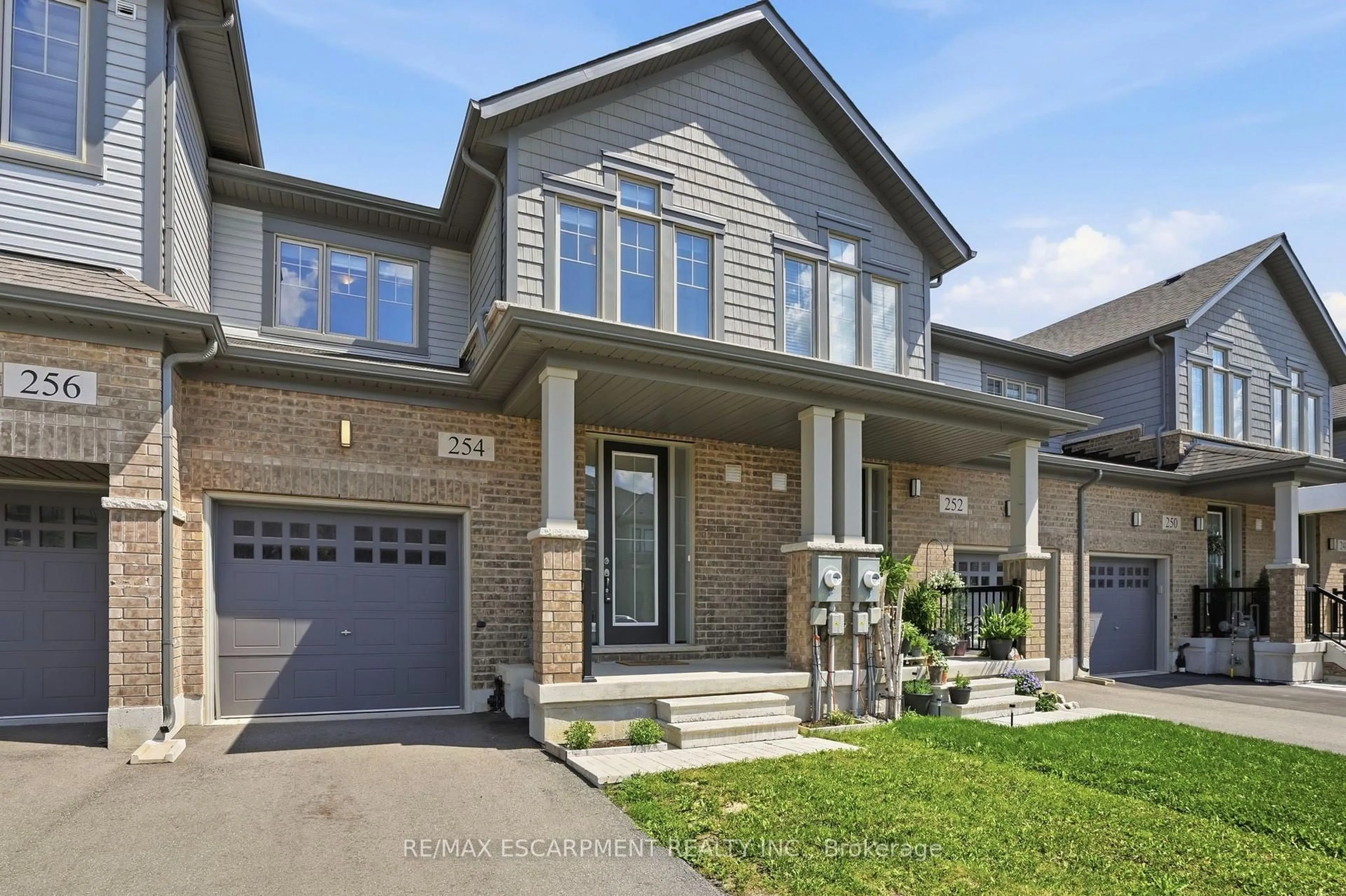 Home with brick exterior material, street for 254 Rosebury Way, Hamilton Ontario L0R 1W0