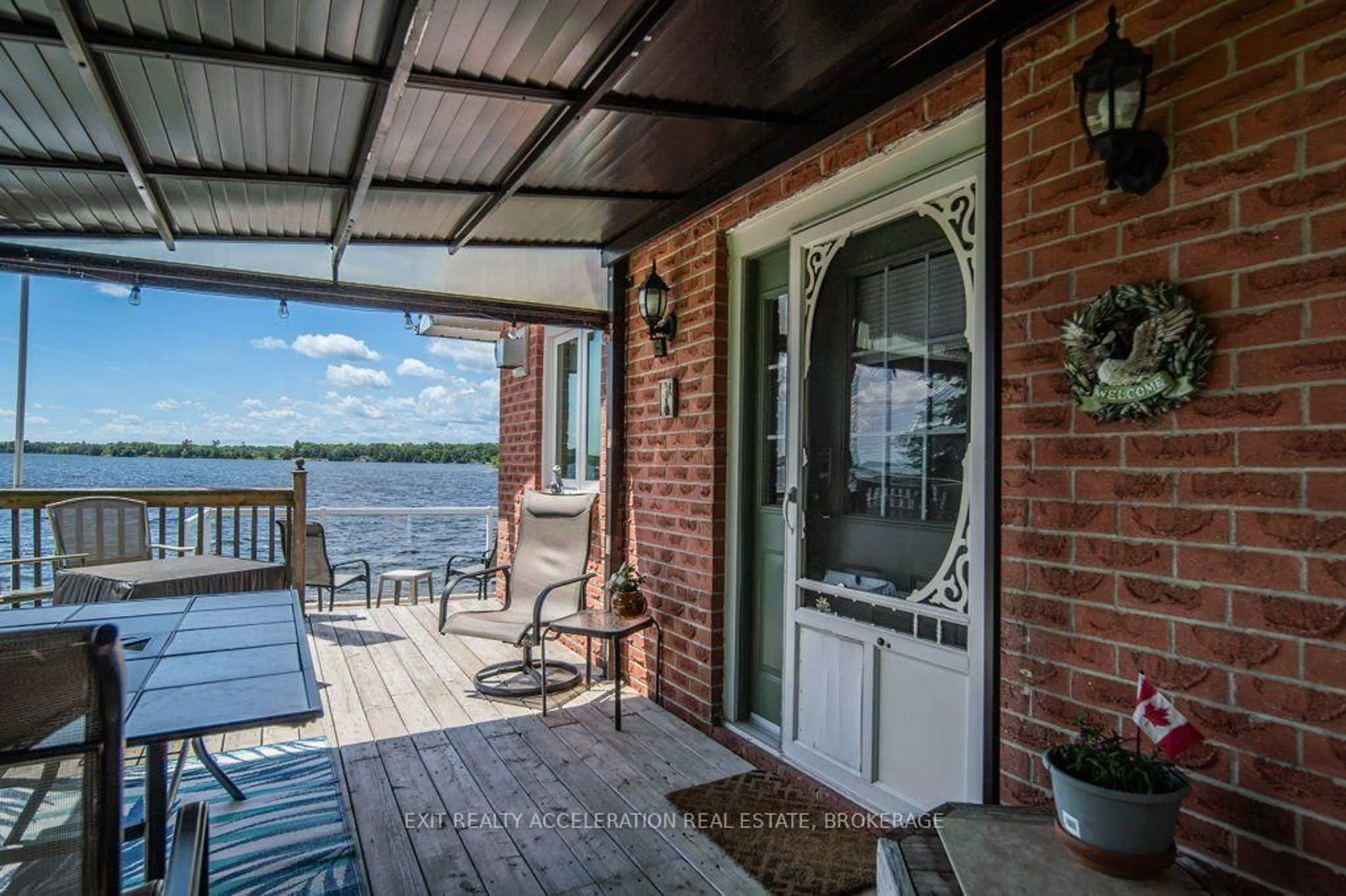 Patio, water/lake/river/ocean view for 40 Oak Lane, Tamworth Ontario K0K 3G0