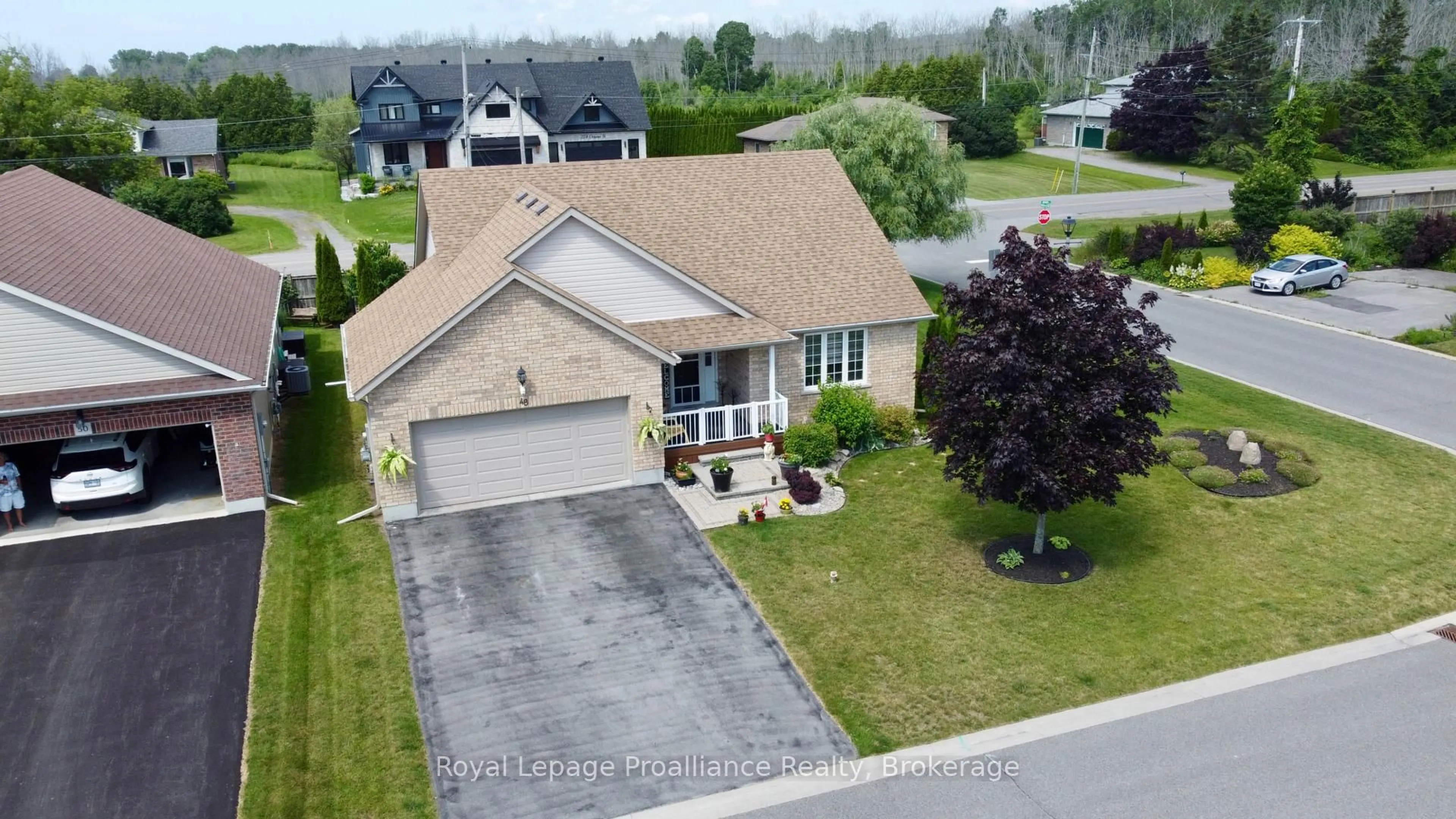 A pic from outside/outdoor area/front of a property/back of a property/a pic from drone, street for 48 Ward Dr, Brighton Ontario K0K 1H0