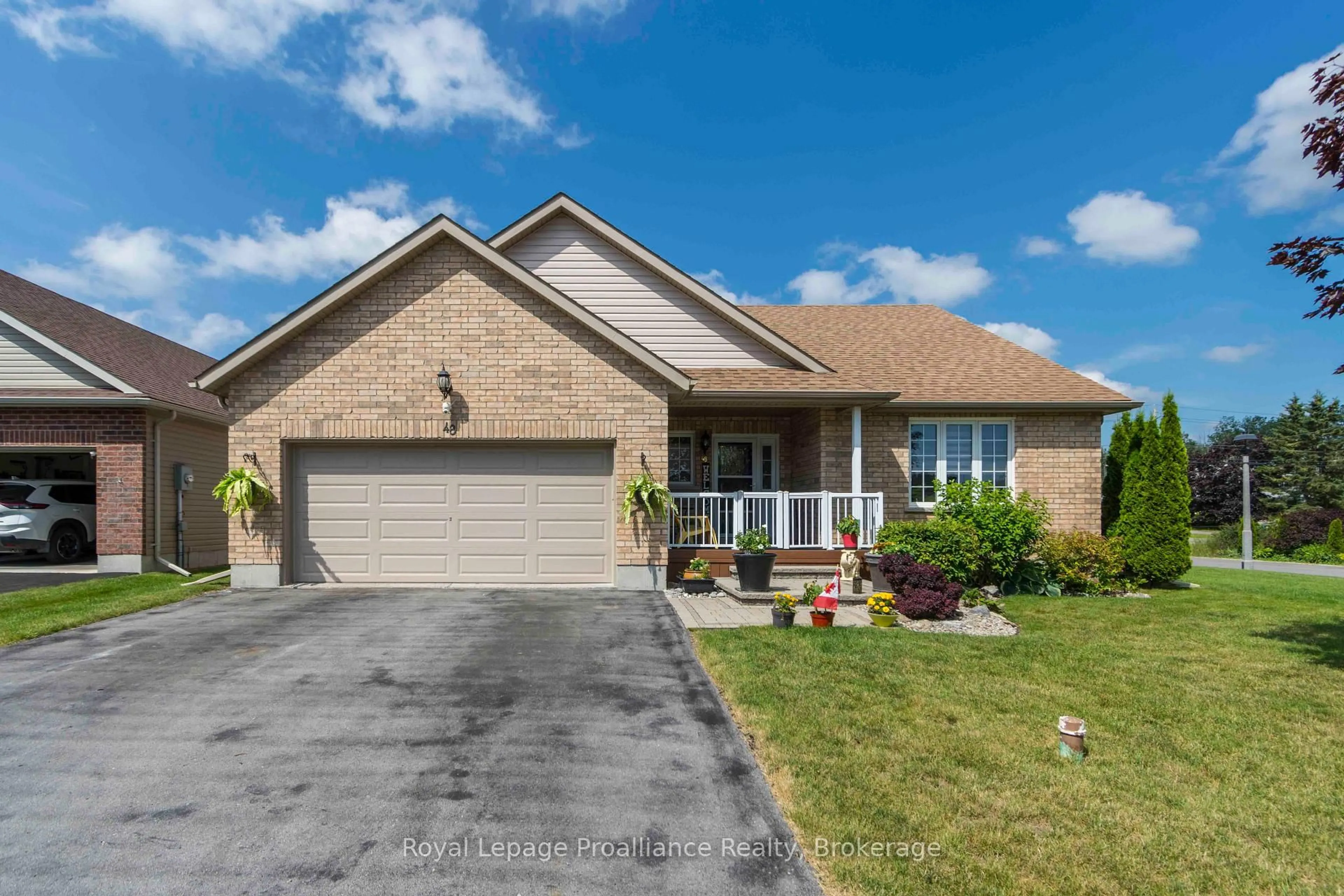 Home with brick exterior material, street for 48 Ward Dr, Brighton Ontario K0K 1H0