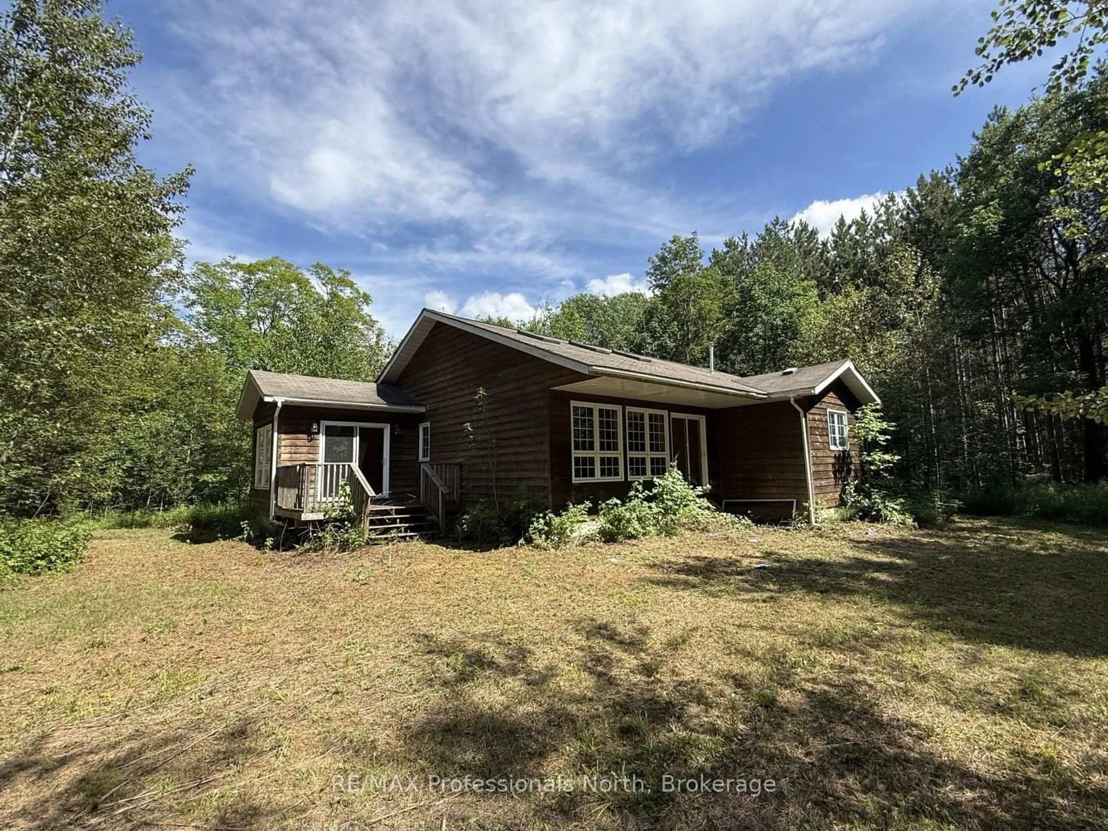 A pic from outside/outdoor area/front of a property/back of a property/a pic from drone, unknown for 1170 Bushwolf Lake Rd, Dysart et al Ontario K0M 1S0