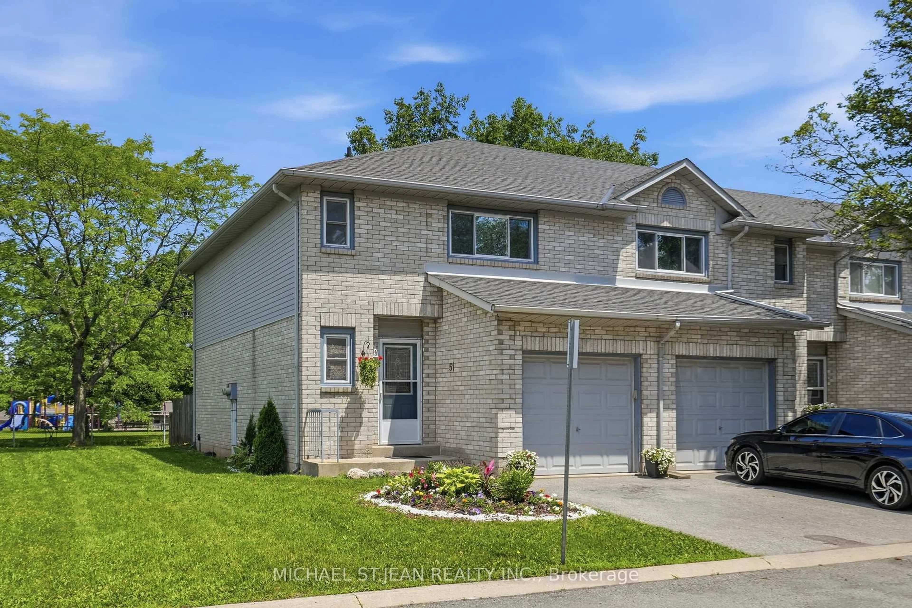 Home with brick exterior material, street for 2 Royalwood Crt #51, Hamilton Ontario L8E 4Z1