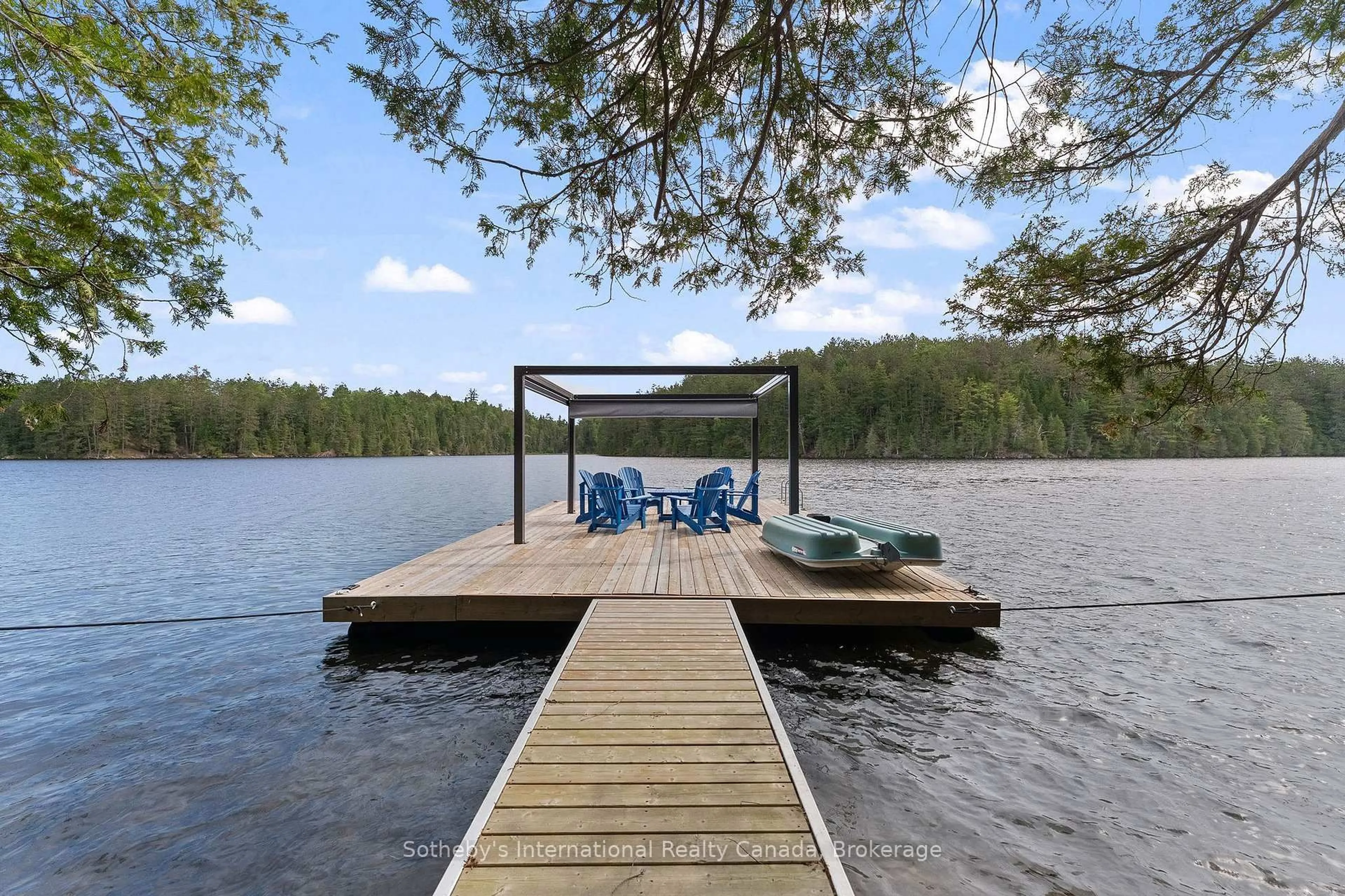 Patio, water/lake/river/ocean view for 1014 Salmon Lake Rd, Trent Lakes Ontario K0L 1J0