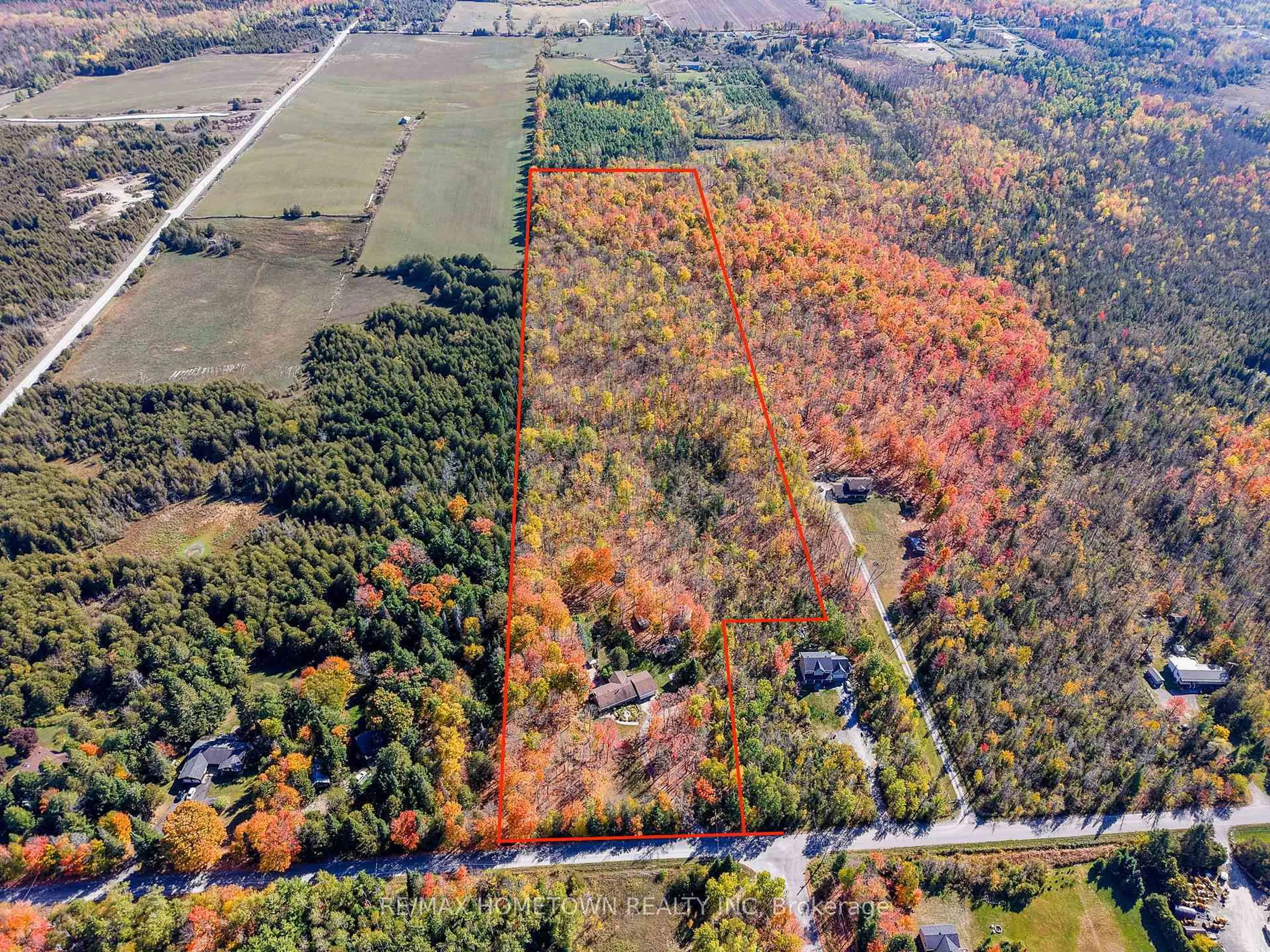 A pic from outside/outdoor area/front of a property/back of a property/a pic from drone, forest/trees view for 473 Amberwood Rd, Ashton Ontario K0A 1B0