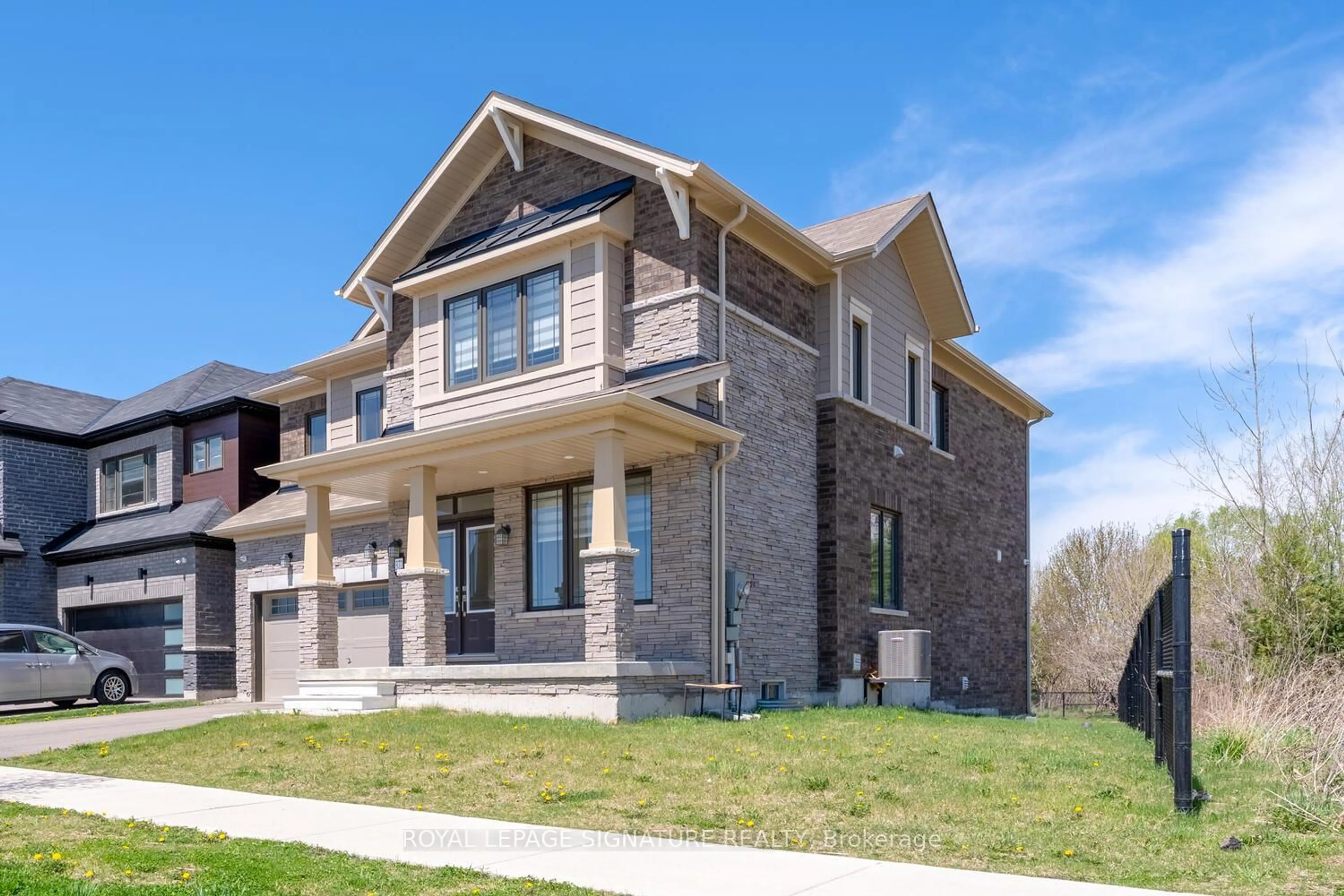 Home with brick exterior material, street for 372 Blackburn Dr, Brantford Ontario N3T 5L5