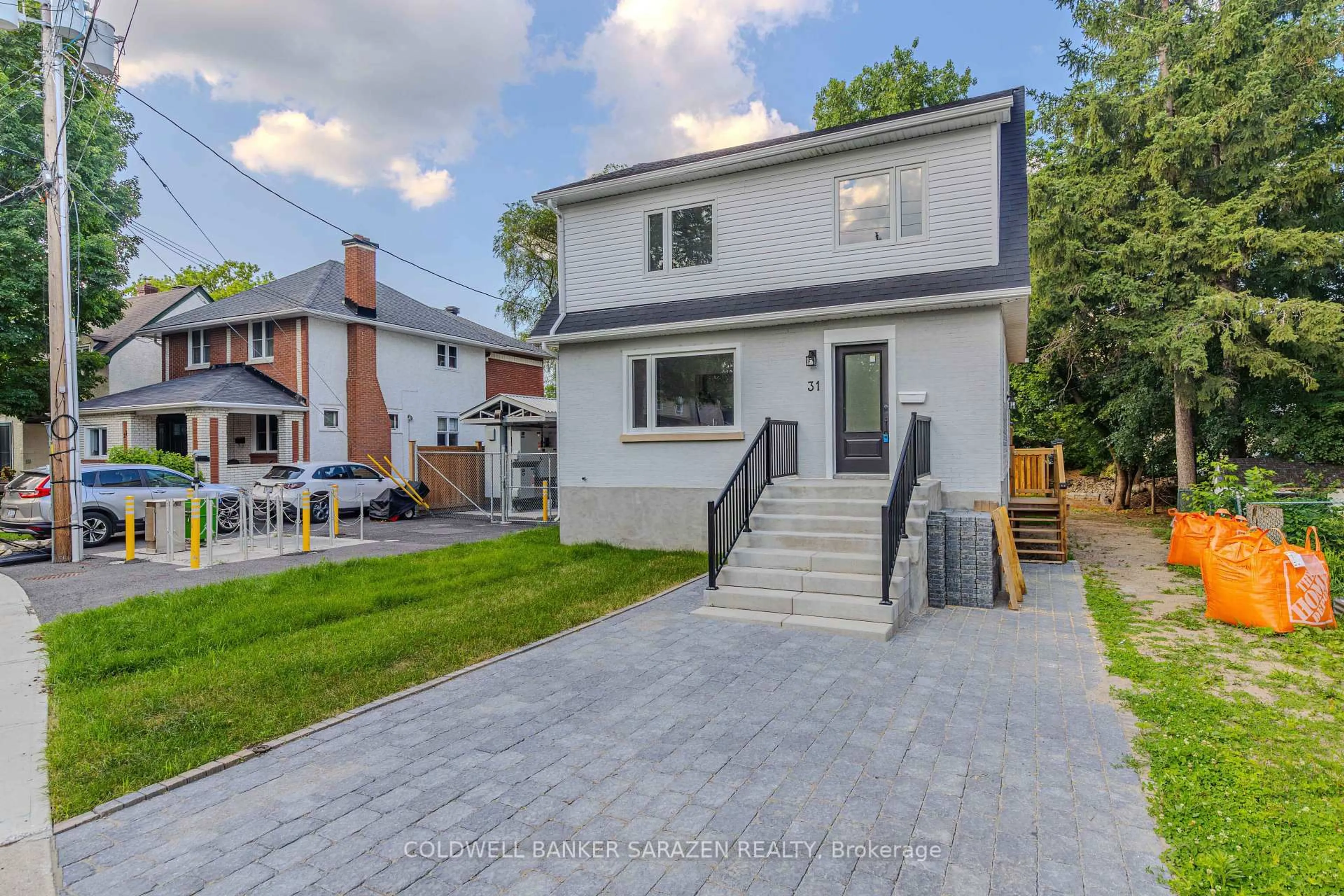 Home with brick exterior material, street for 31 Harvard Ave, Ottawa Ontario K1S 4Z2