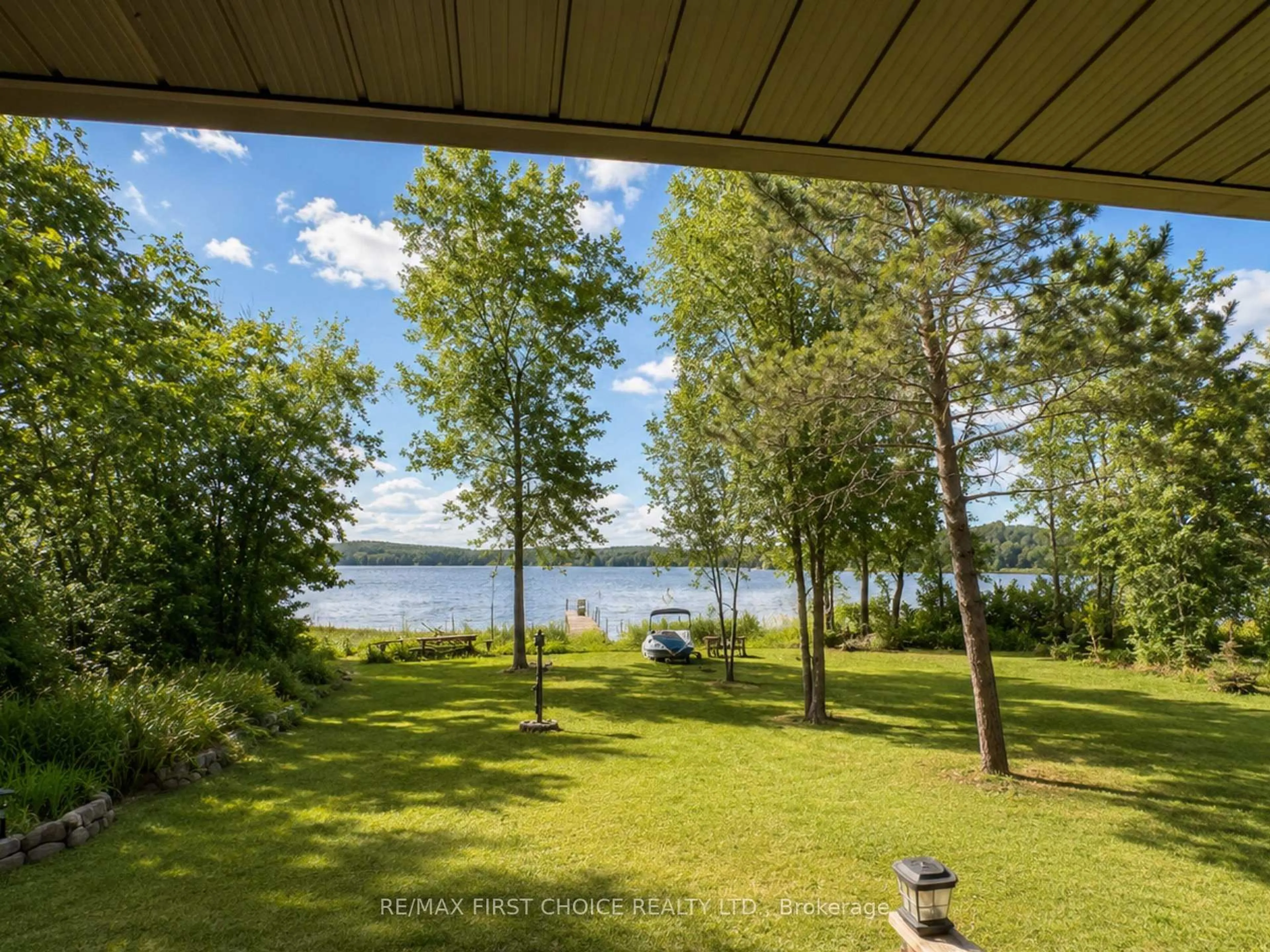 Patio, water/lake/river/ocean view for D742 Dam Rd, Rainy River Remote Area Ontario P0W 1E0