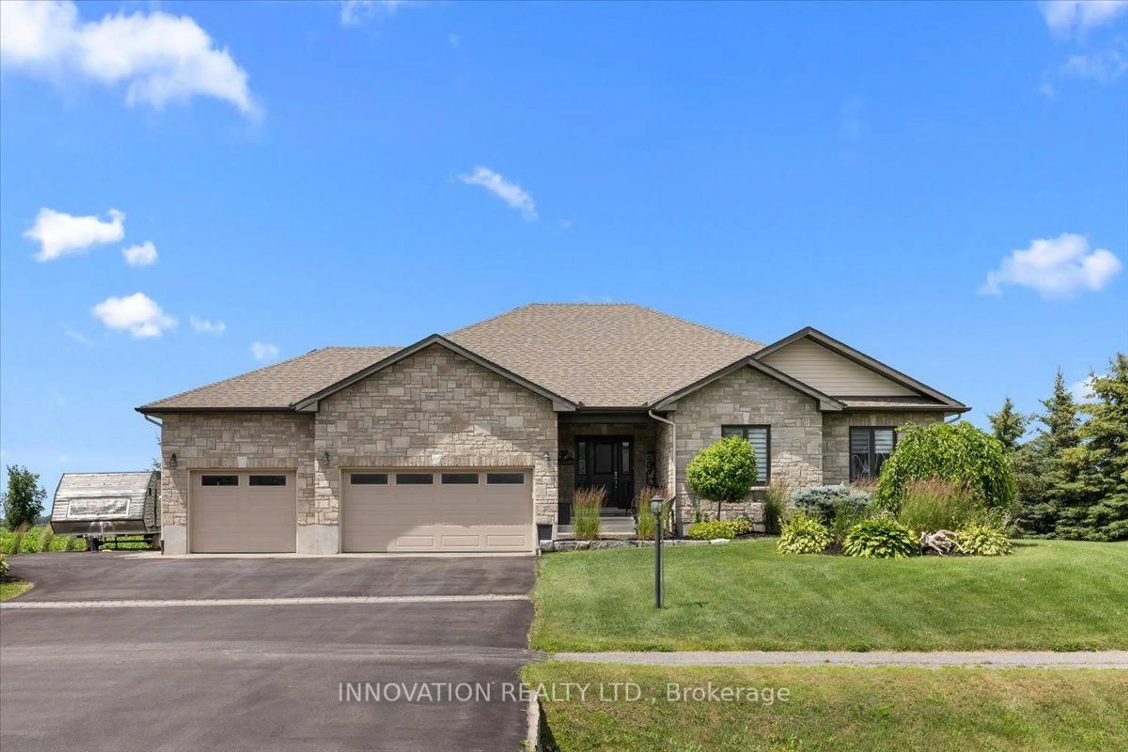 Home with brick exterior material, street for 5603 Lombardy Dr, Osgoode Ontario K0A 2W0