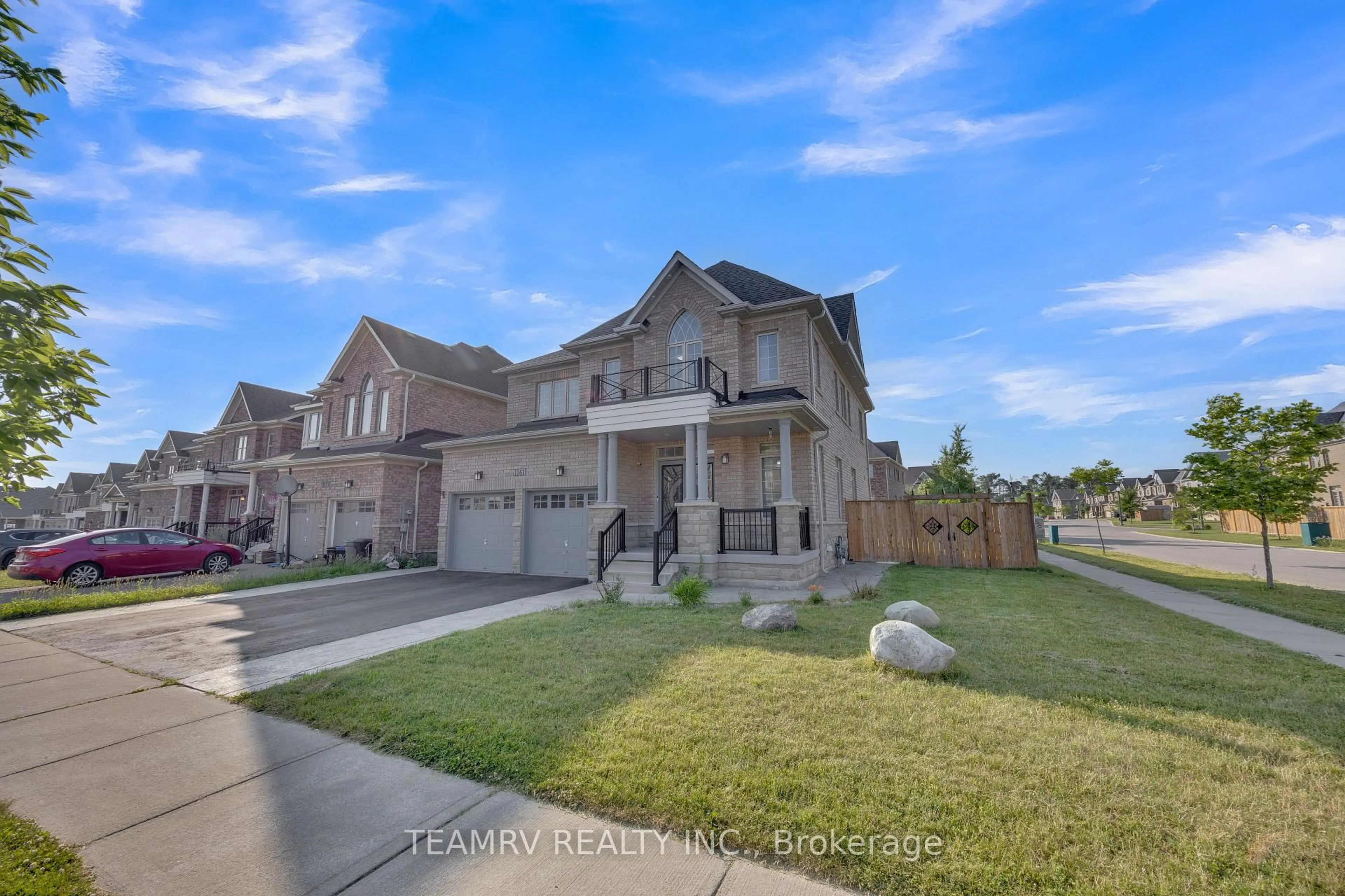 Home with brick exterior material, street for 1161 Upper Thames Dr, Woodstock Ontario N4T 0L4