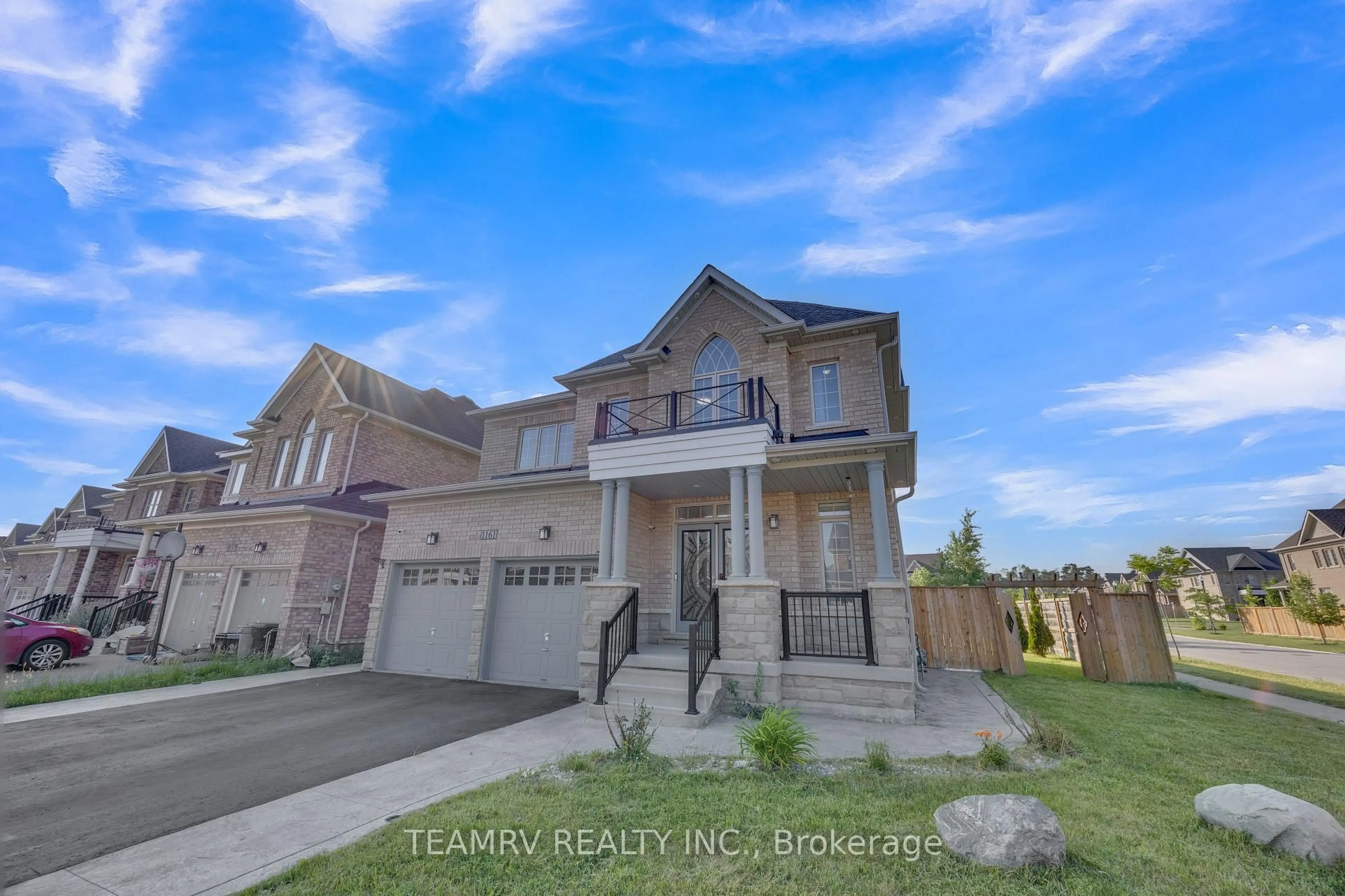 Home with brick exterior material, street for 1161 Upper Thames Dr, Woodstock Ontario N4T 0L4