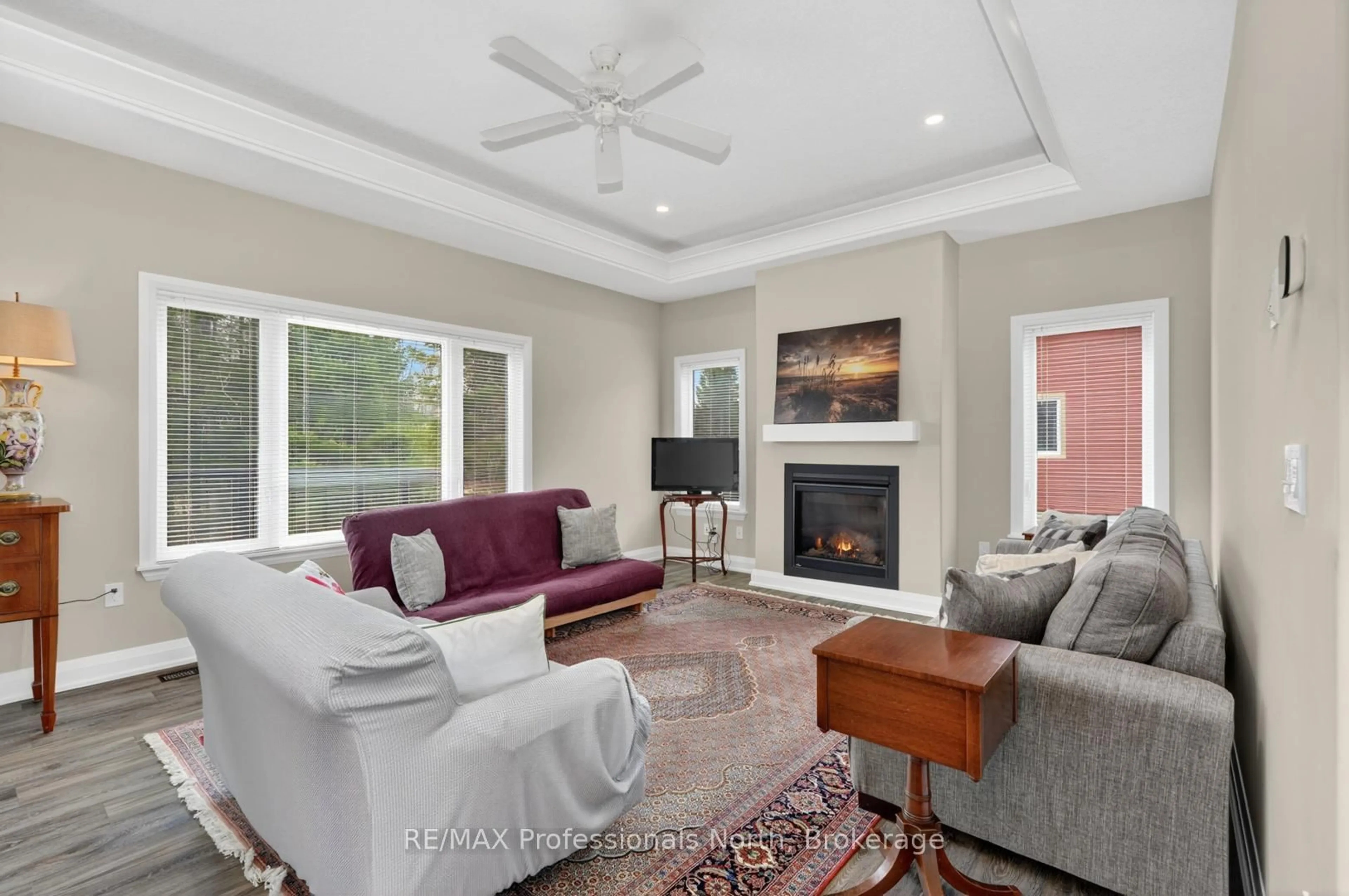 Living room with furniture, unknown for 8 Bancroft Ridge Dr, Bancroft Ontario K0L 1C0
