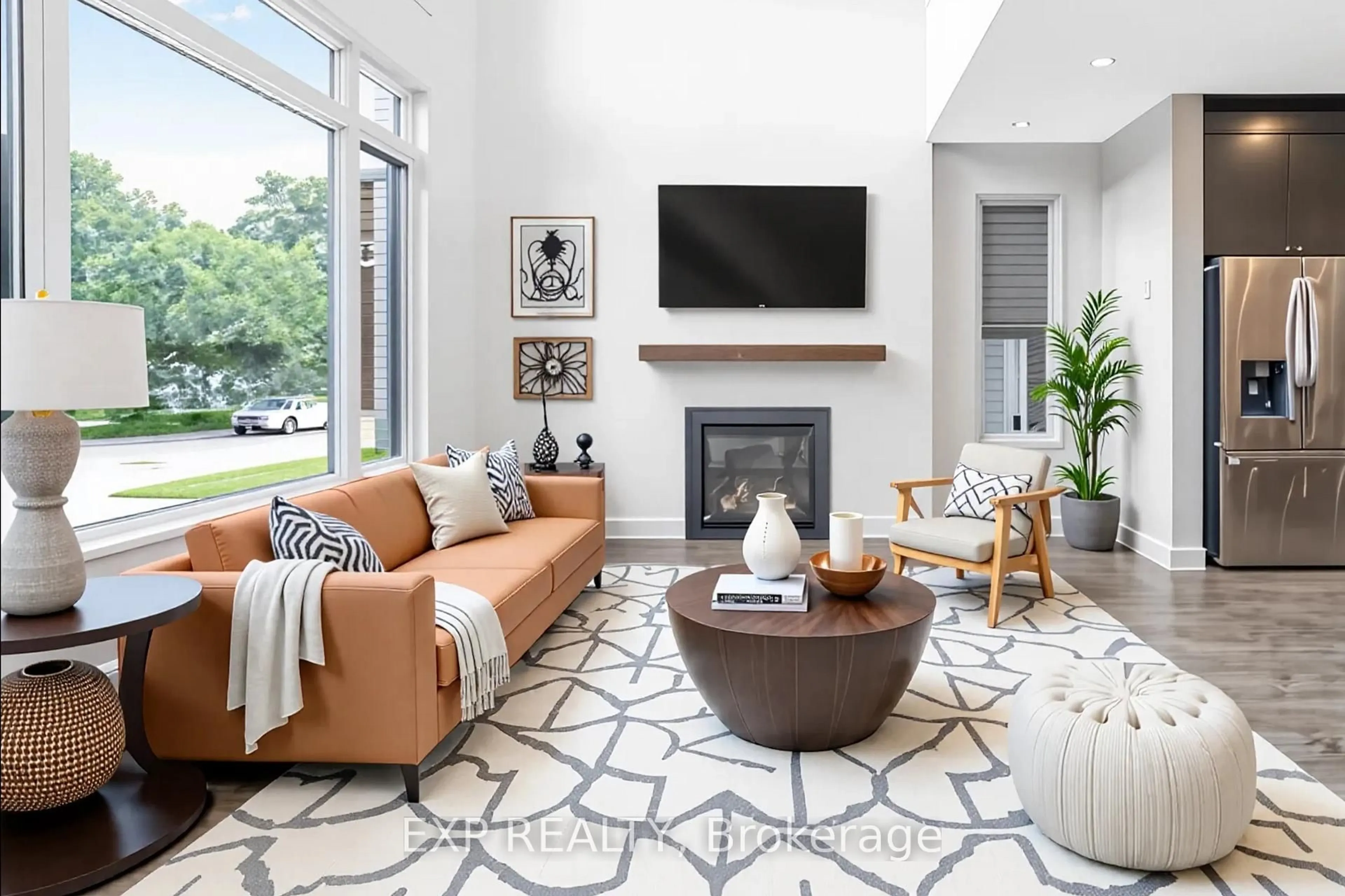 Living room with furniture, unknown for 489 Duvernay Dr, Ottawa Ontario K1E 2N7