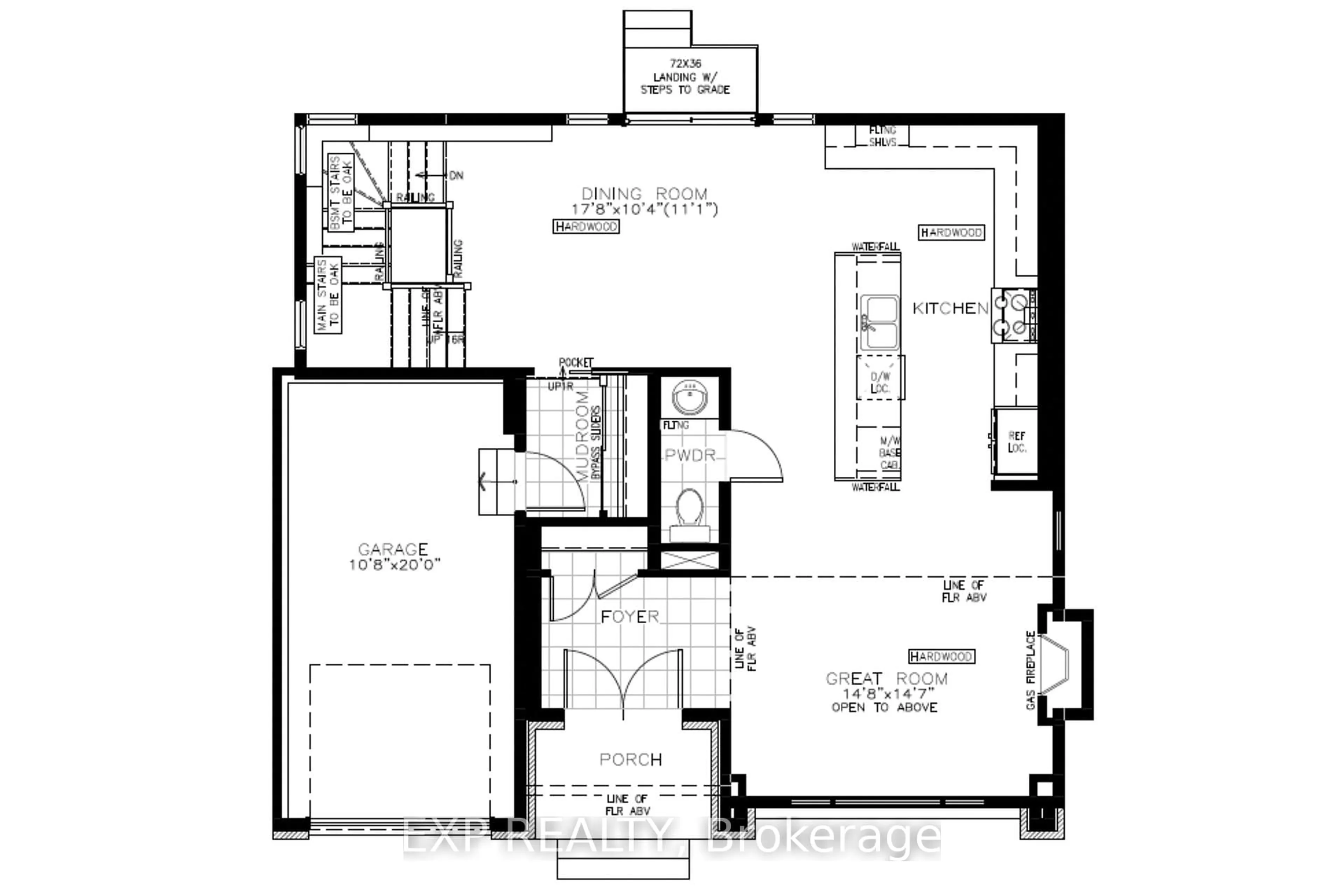 Floor plan for 489 Duvernay Dr, Ottawa Ontario K1E 2N7