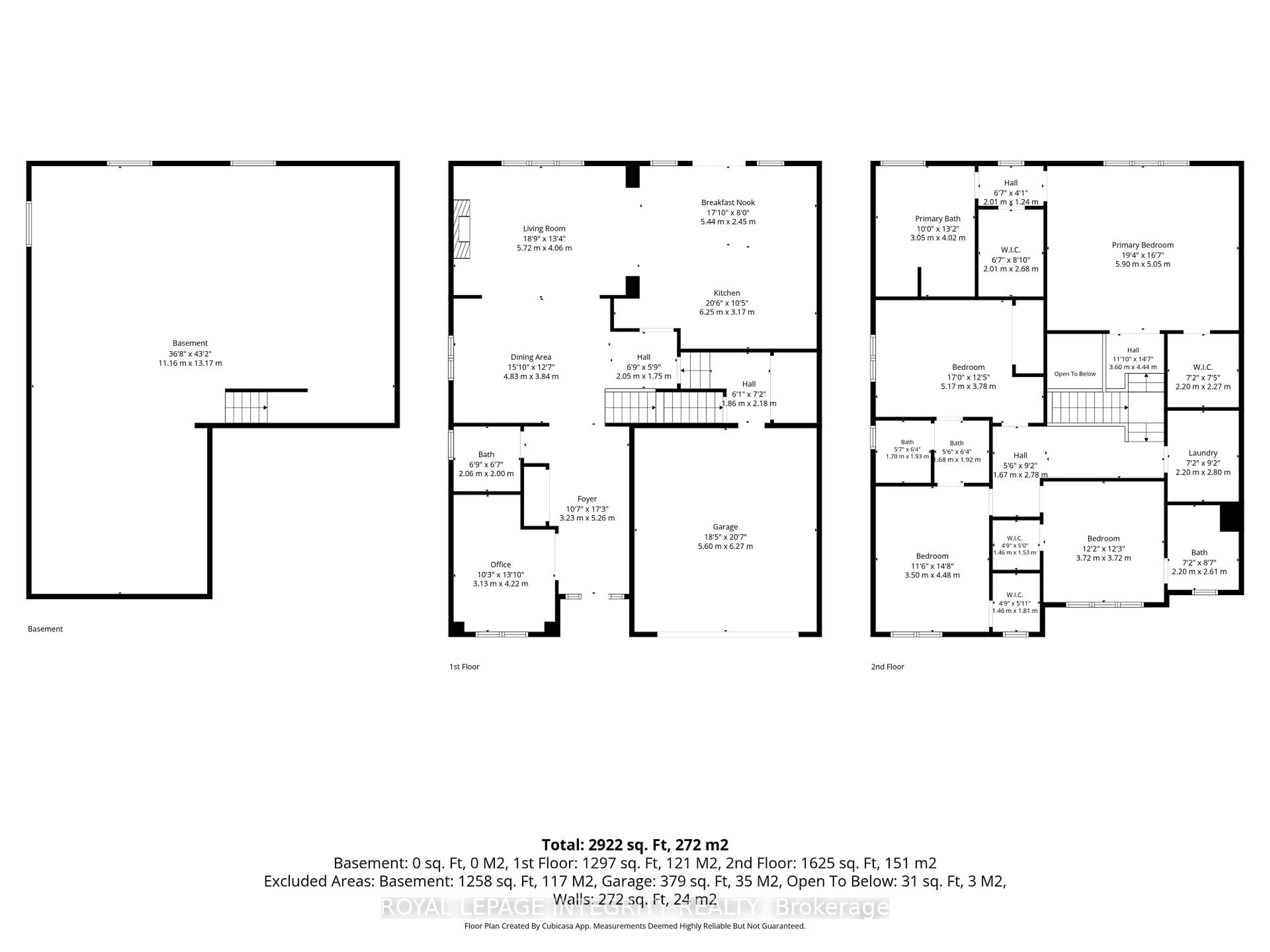 Floor plan for 90 Coco Pl, Ottawa Ontario K2T 0R2