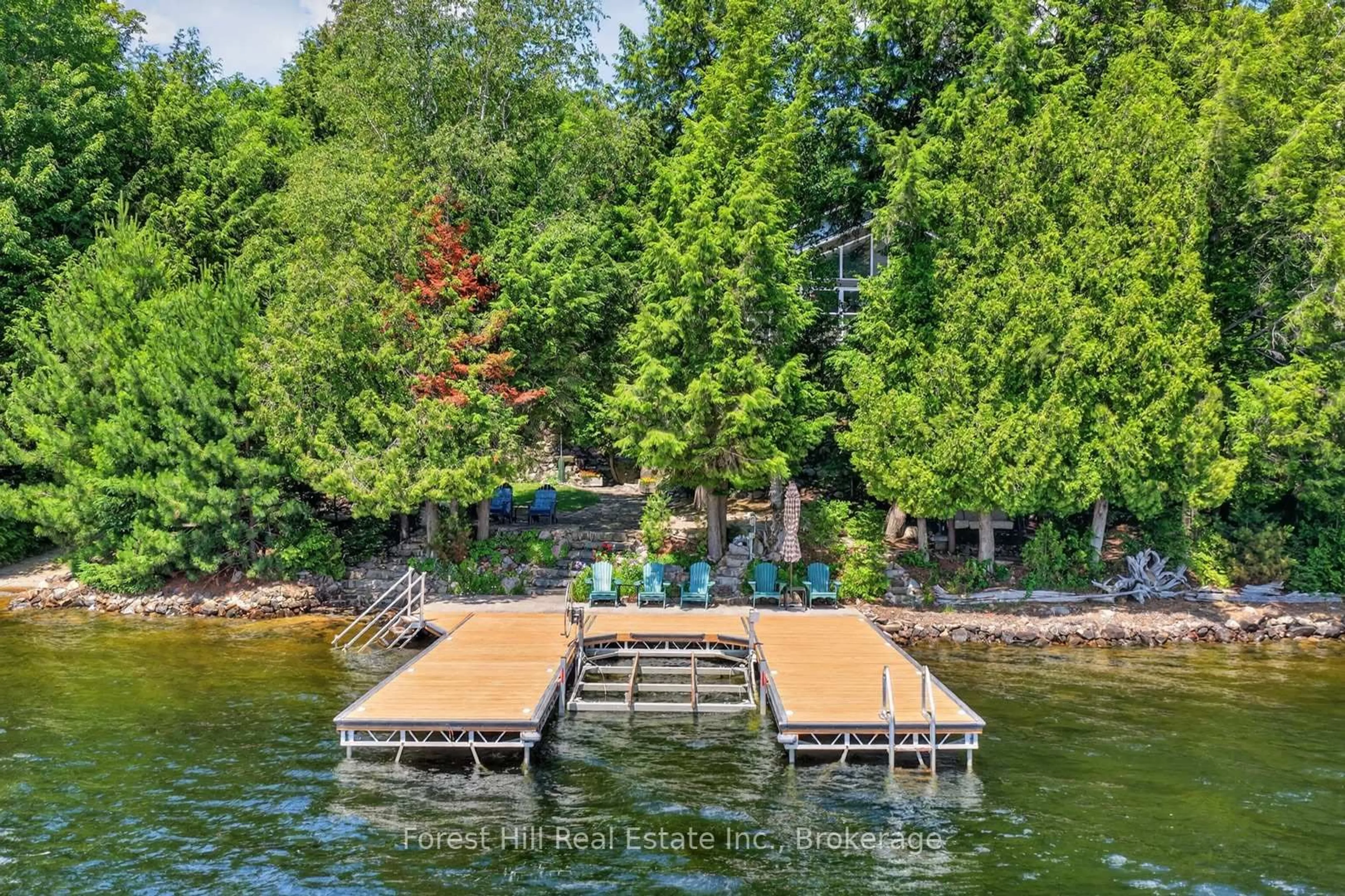 Patio, water/lake/river/ocean view for 1291 Creighton Dr, Algonquin Highlands Ontario P0A 1E0