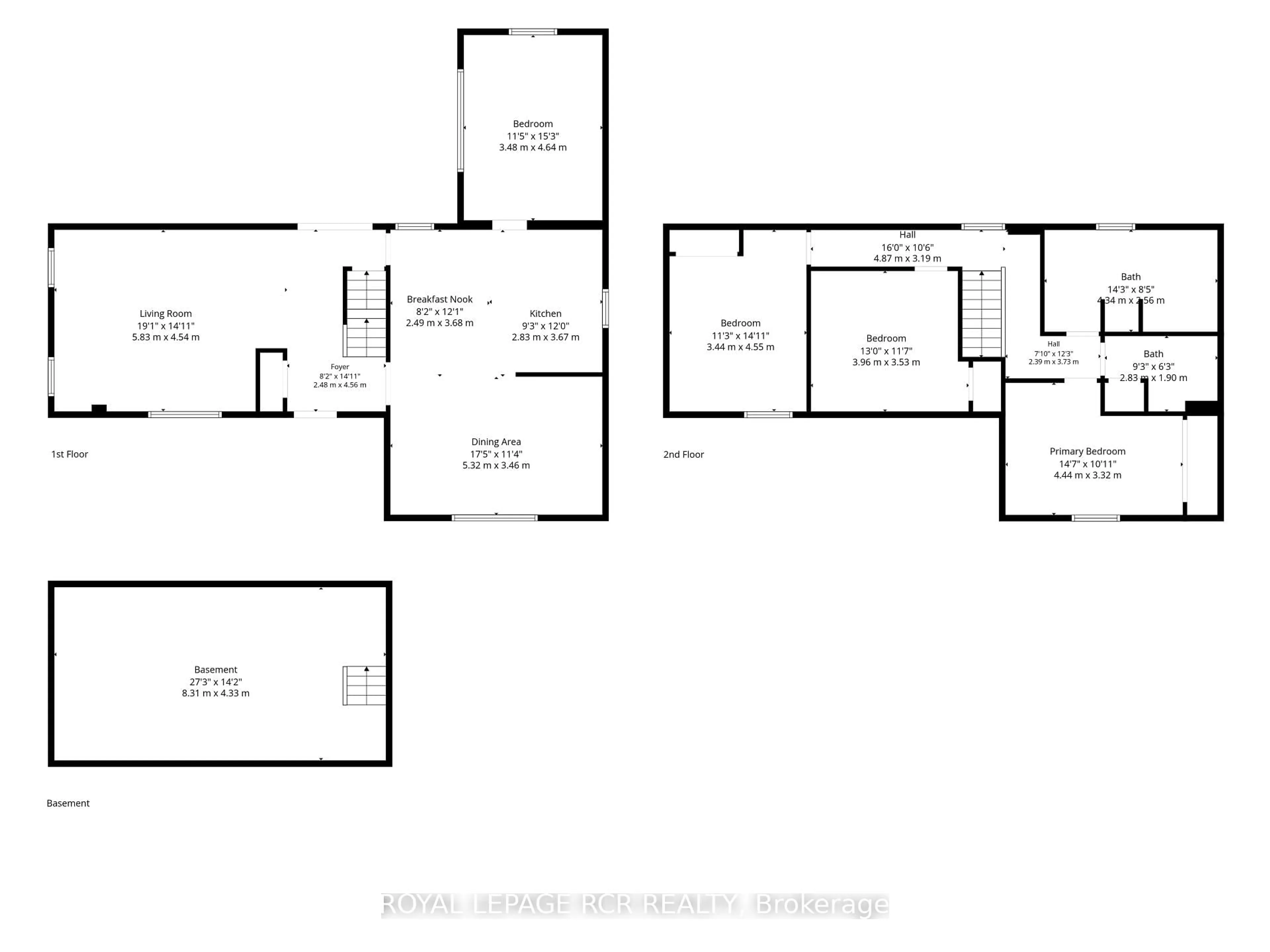 Floor plan for 28 Cooper St, East Luther Grand Valley Ontario L9W 5N5