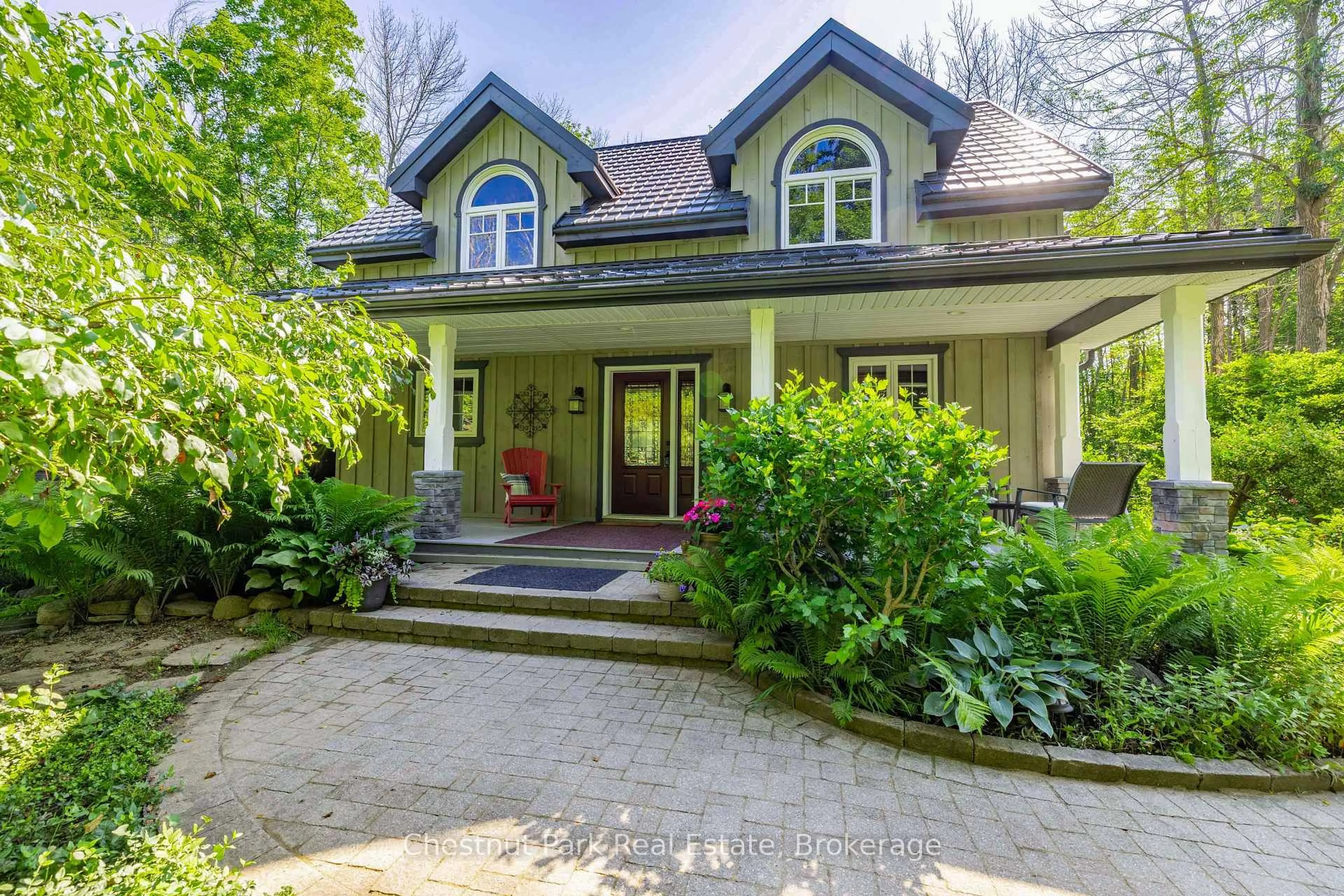 Home with brick exterior material, street for 418573 Concession A, Meaford Ontario N4K 5N3
