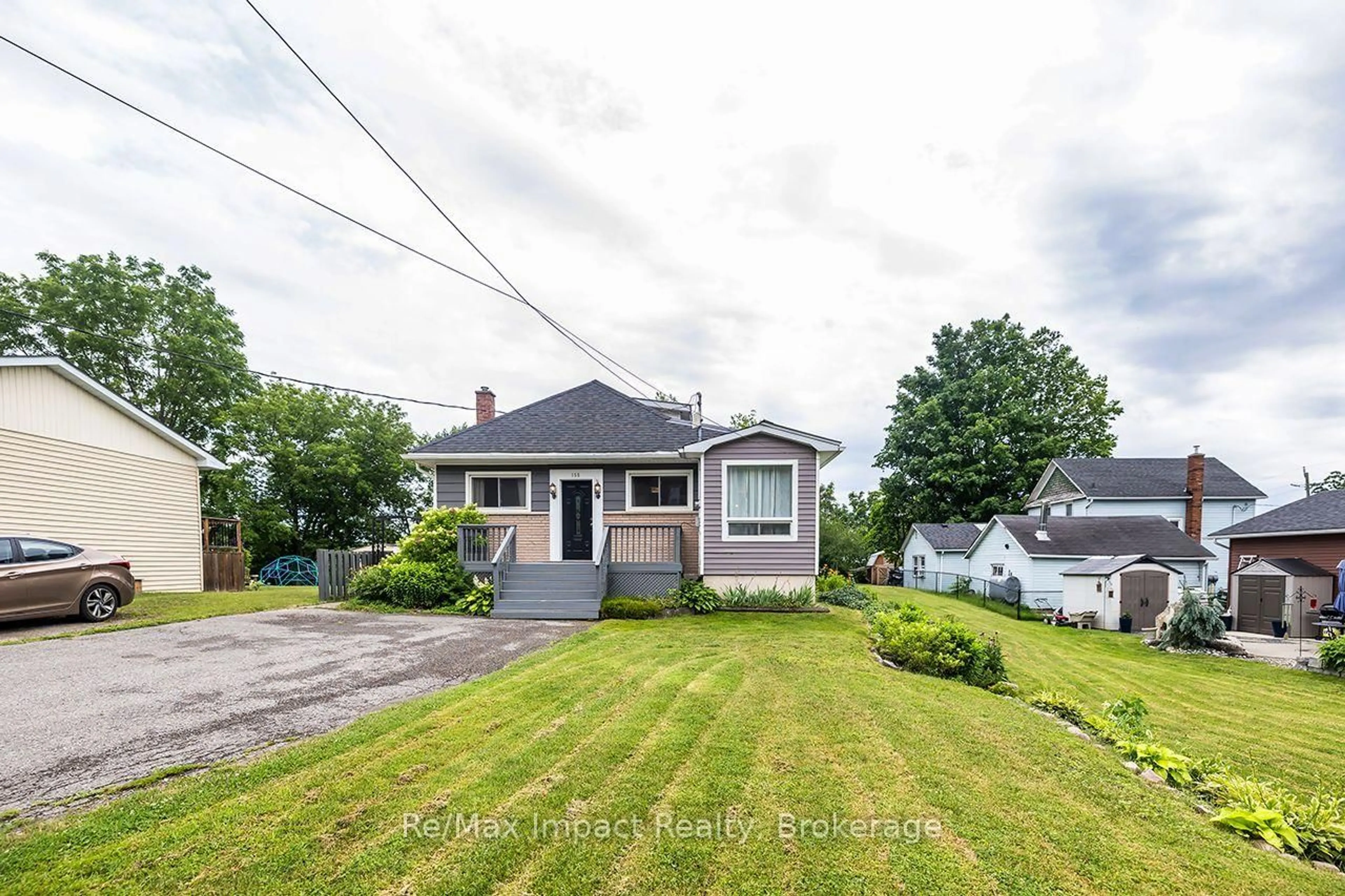 A pic from outside/outdoor area/front of a property/back of a property/a pic from drone, street for 155 Garry St, Trent Hills Ontario K0L 1L0
