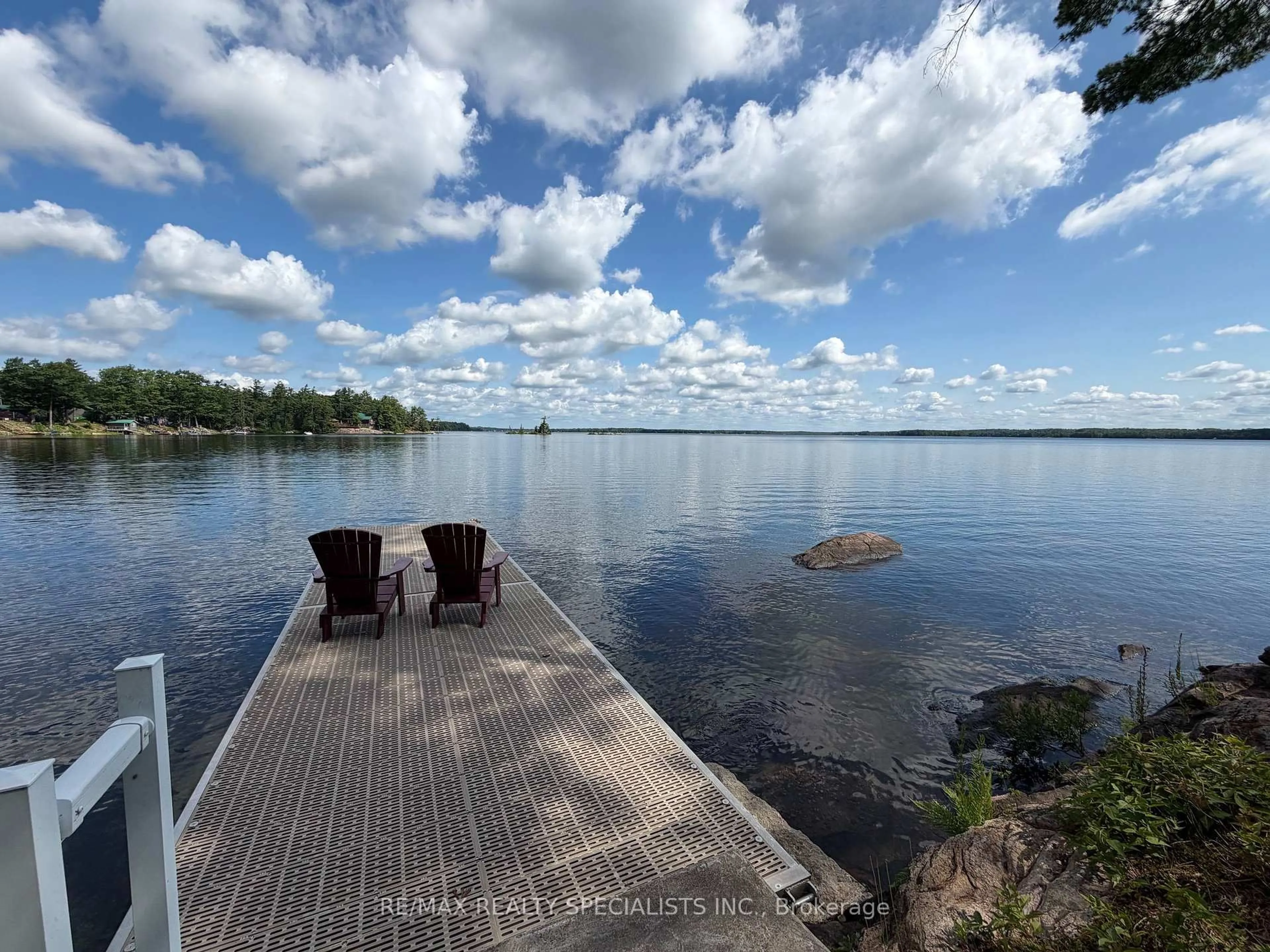 Patio, water/lake/river/ocean view for 41 Chester Lane, Kawartha Lakes Ontario K0M 2B0
