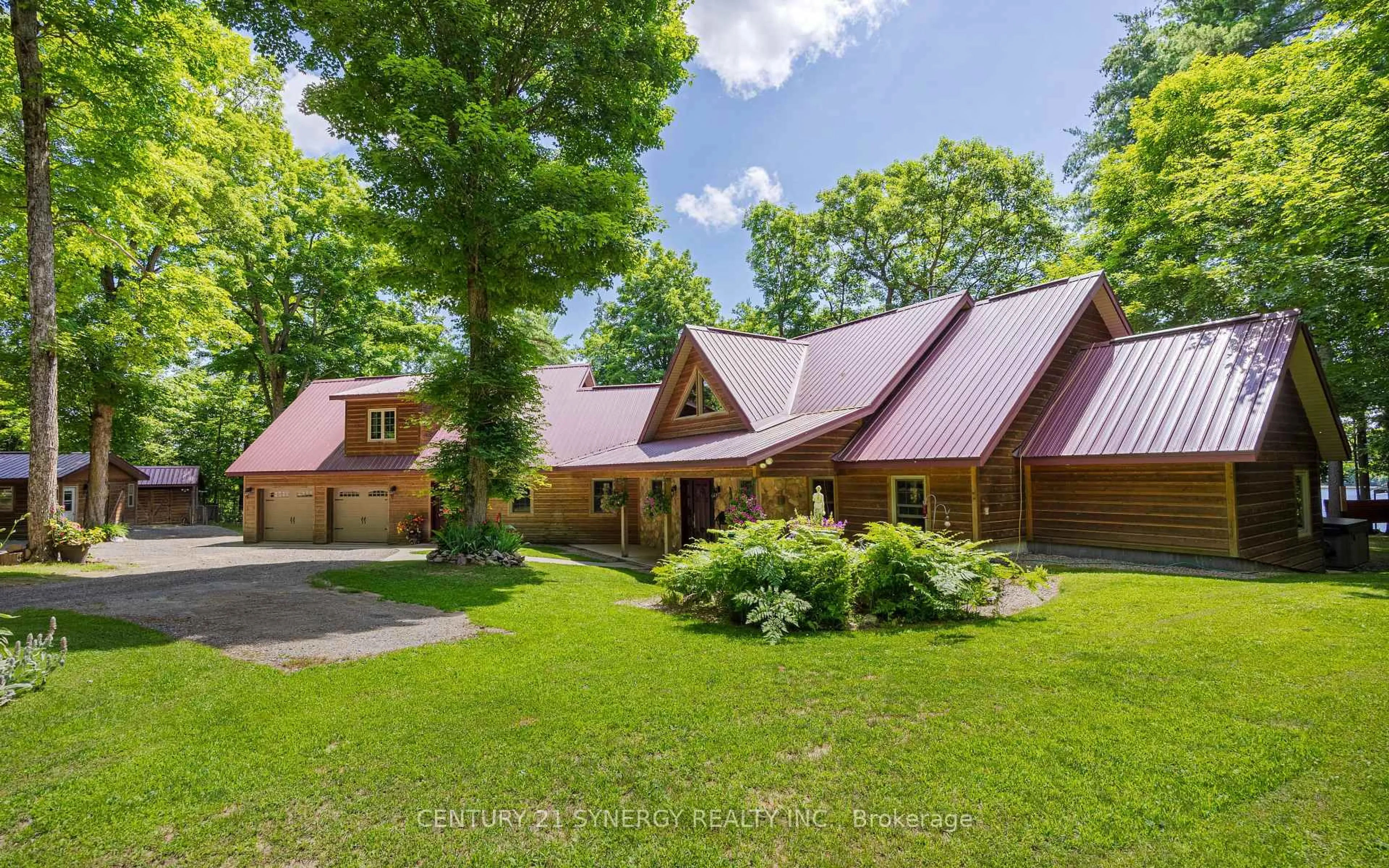 A pic from outside/outdoor area/front of a property/back of a property/a pic from drone, unknown for 182 LB1 Rd, Rideau Lakes Ontario K0G 1E0