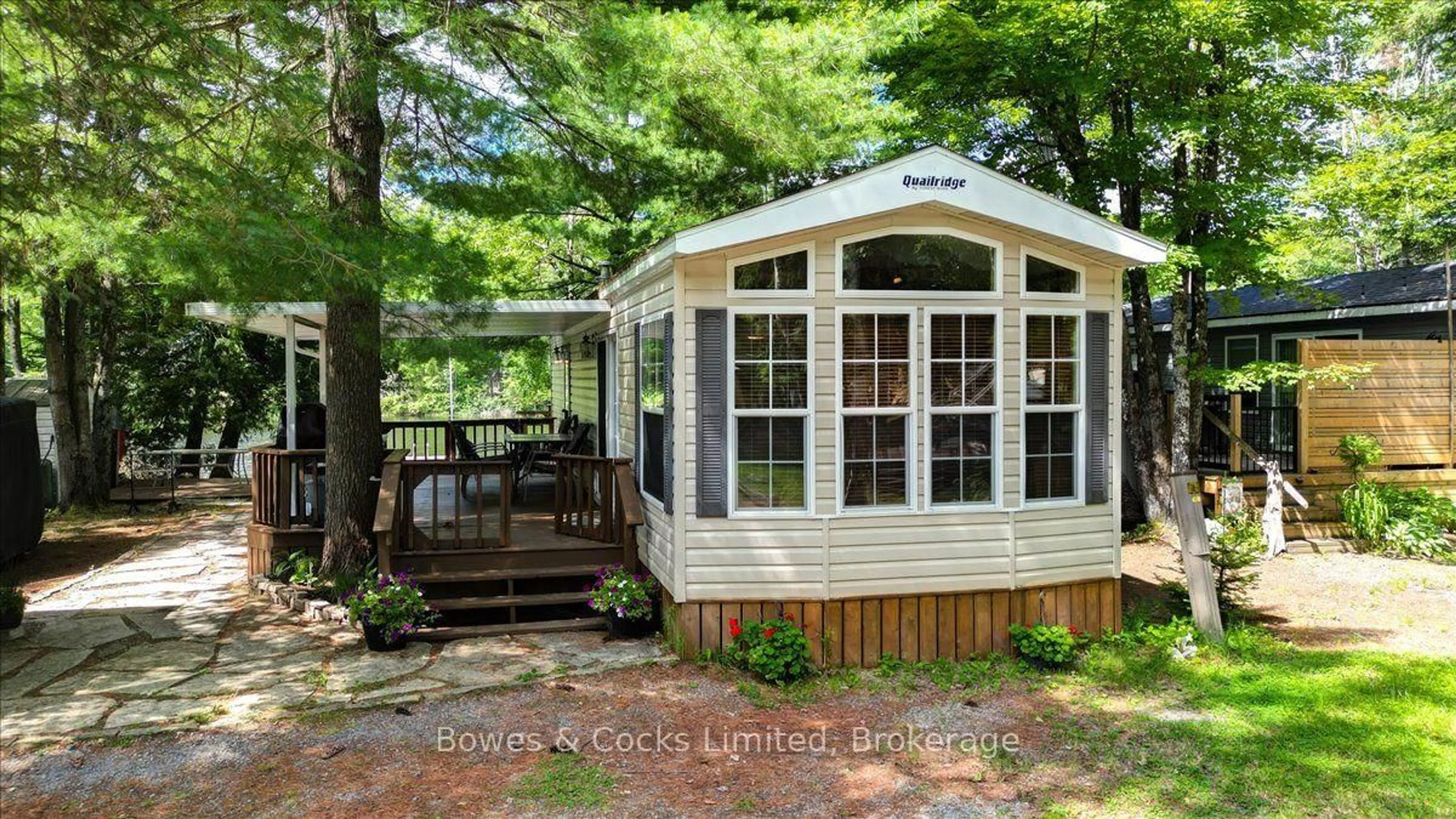 Home with vinyl exterior material, water/lake/river/ocean view for R2-1123 Homestead Rd, Highlands East Ontario K0L 1C0