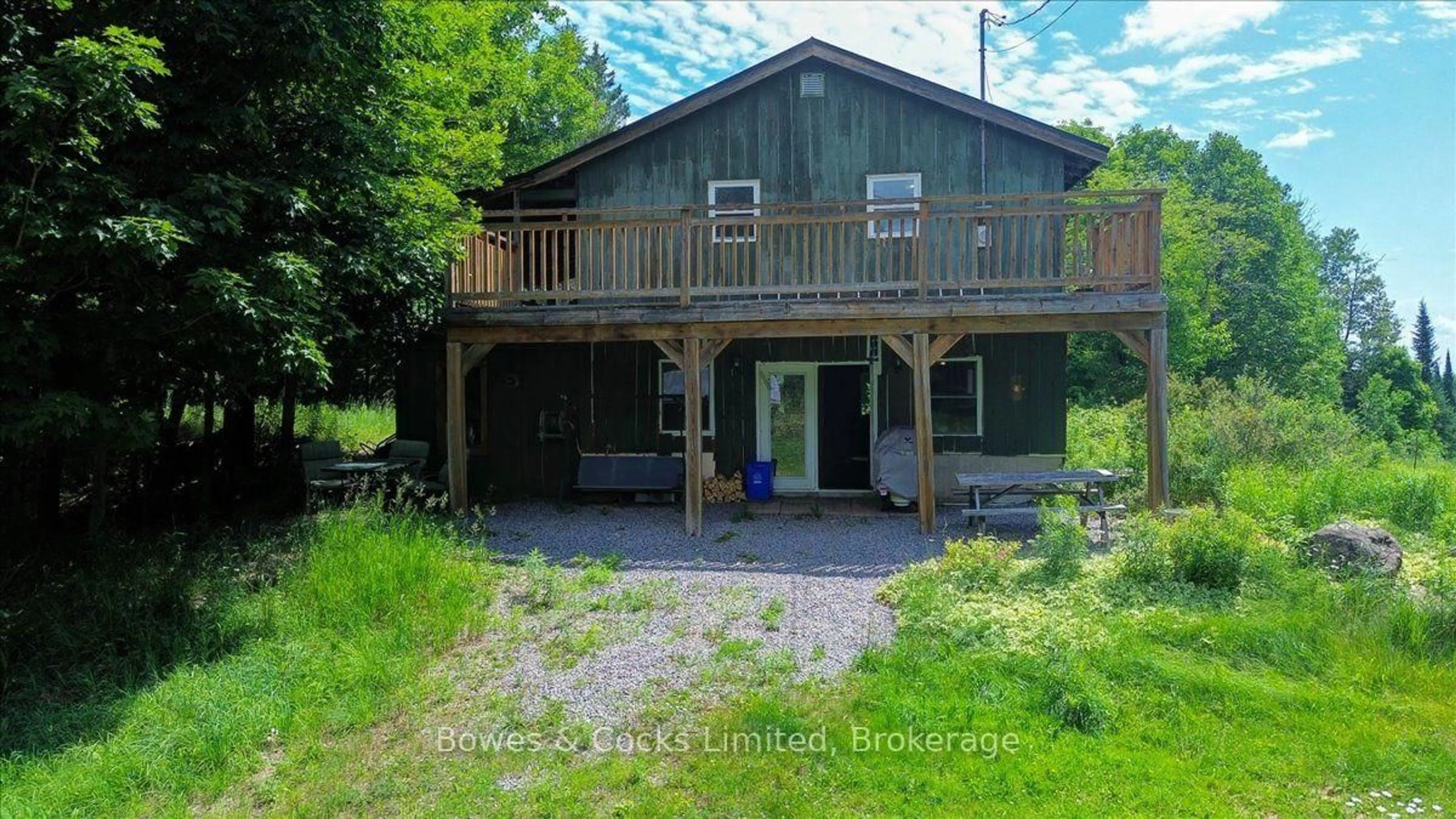 A pic from outside/outdoor area/front of a property/back of a property/a pic from drone, unknown for 161 & 262 Colbourne Rd, Bancroft Ontario K0L 2L0