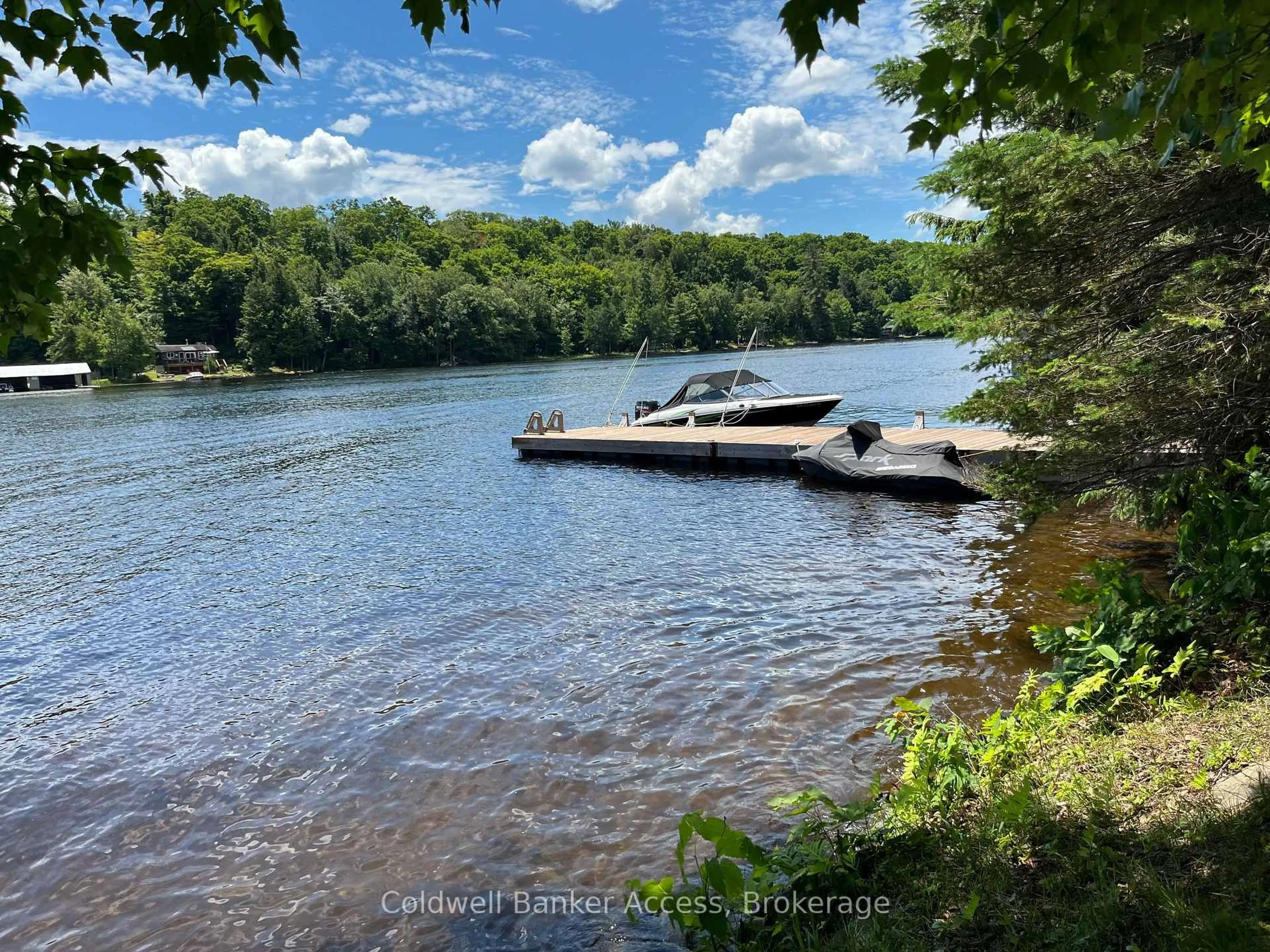 A pic from outside/outdoor area/front of a property/back of a property/a pic from drone, water/lake/river/ocean view for 27 Earl's Rd, The Archipelago Ontario P0C 1H0