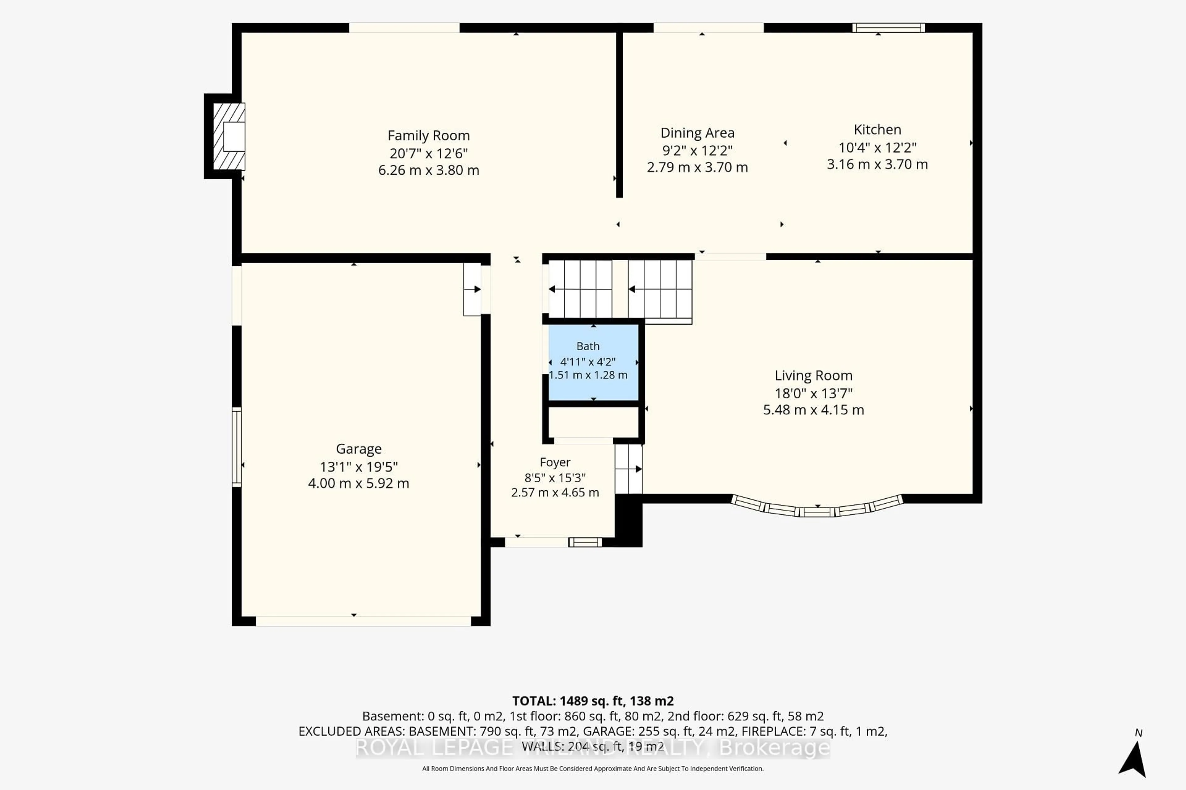 Floor plan for 20 Meadowview Rd, London South Ontario N6J 4E6