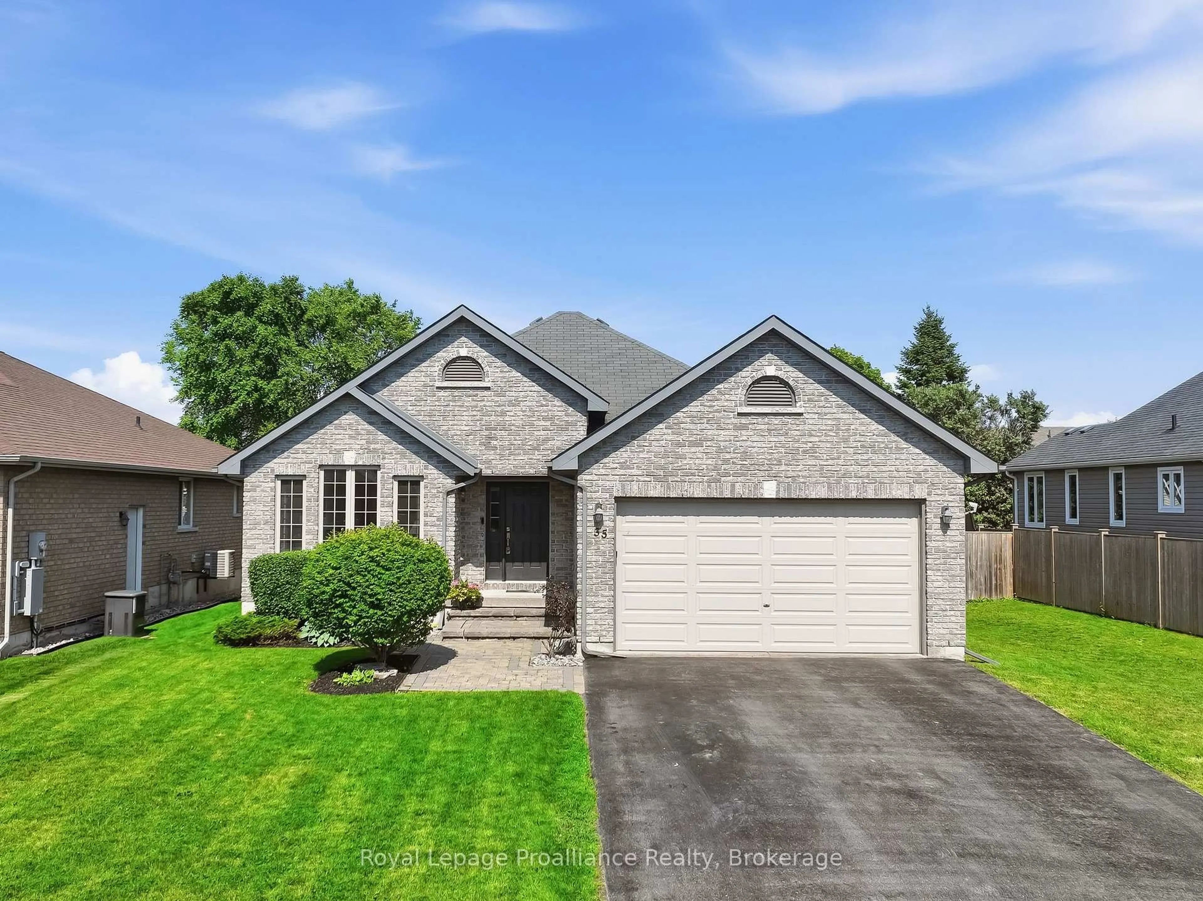 Home with brick exterior material, street for 35 Ward Dr, Brighton Ontario K0K 1H0