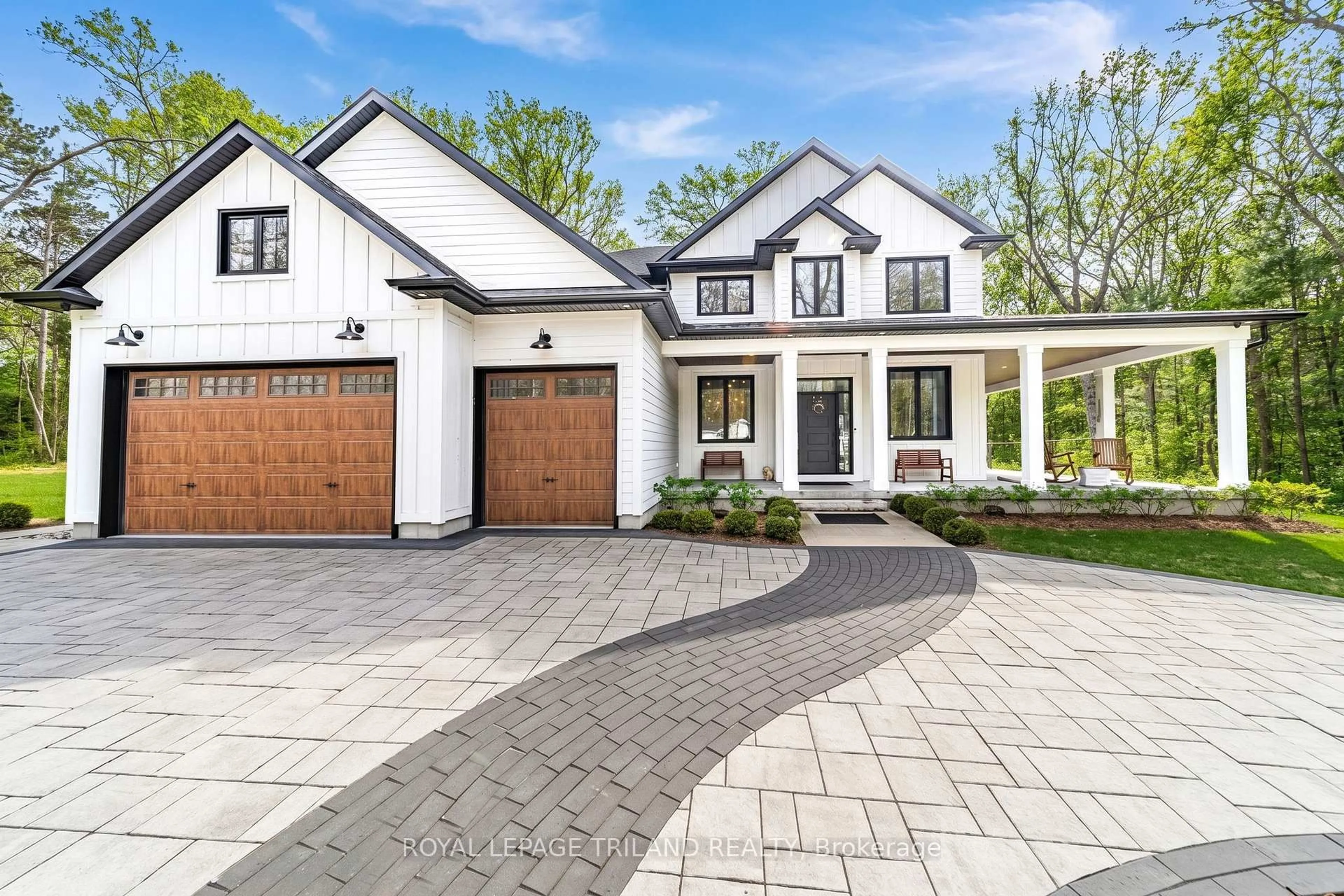 Home with brick exterior material, street for 10195 Red Pine Rd, Lambton Shores Ontario N0M 1T0