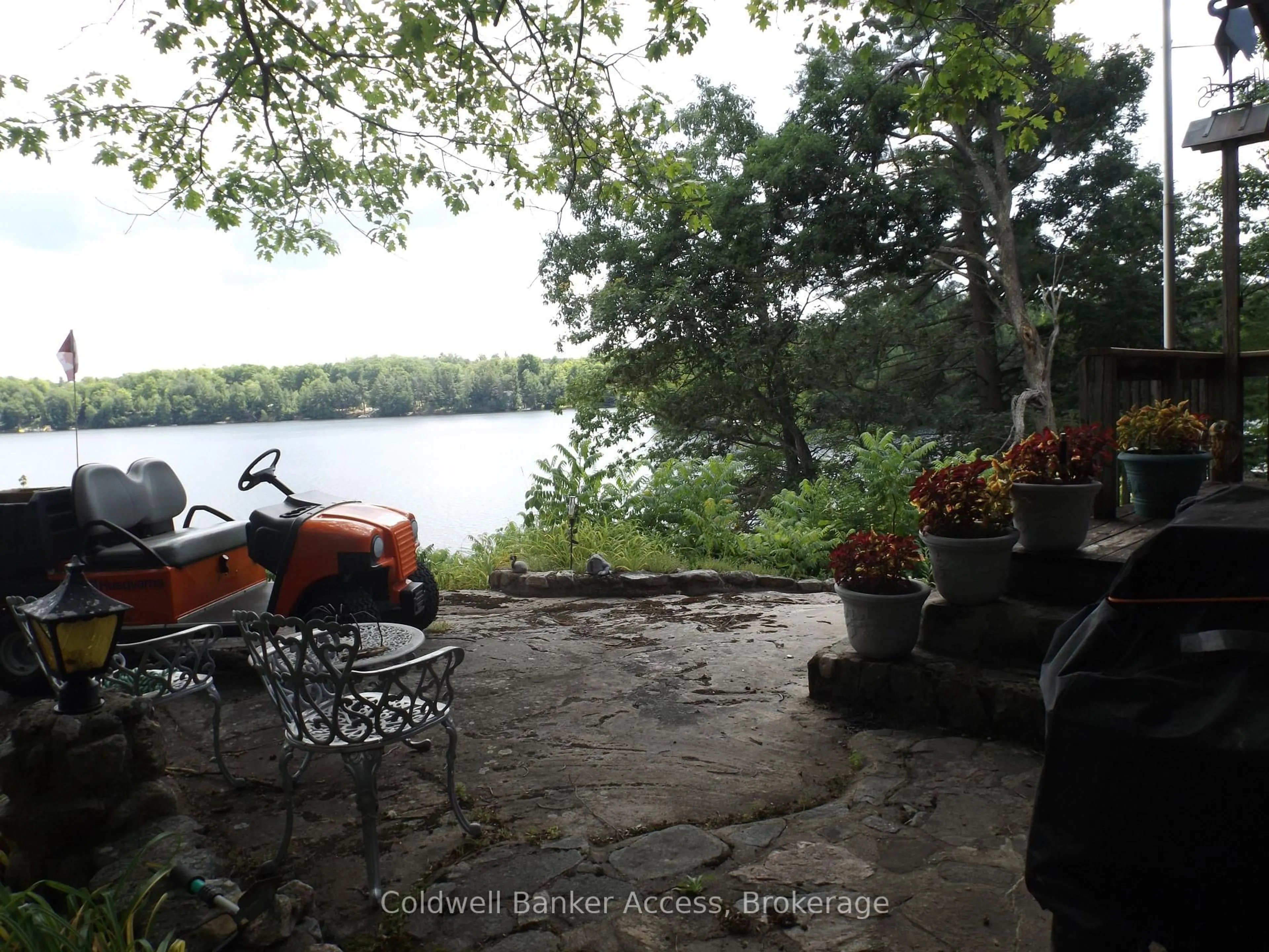 Patio, water/lake/river/ocean view for 55 Munro Dr, The Archipelago Ontario P0C 1H0
