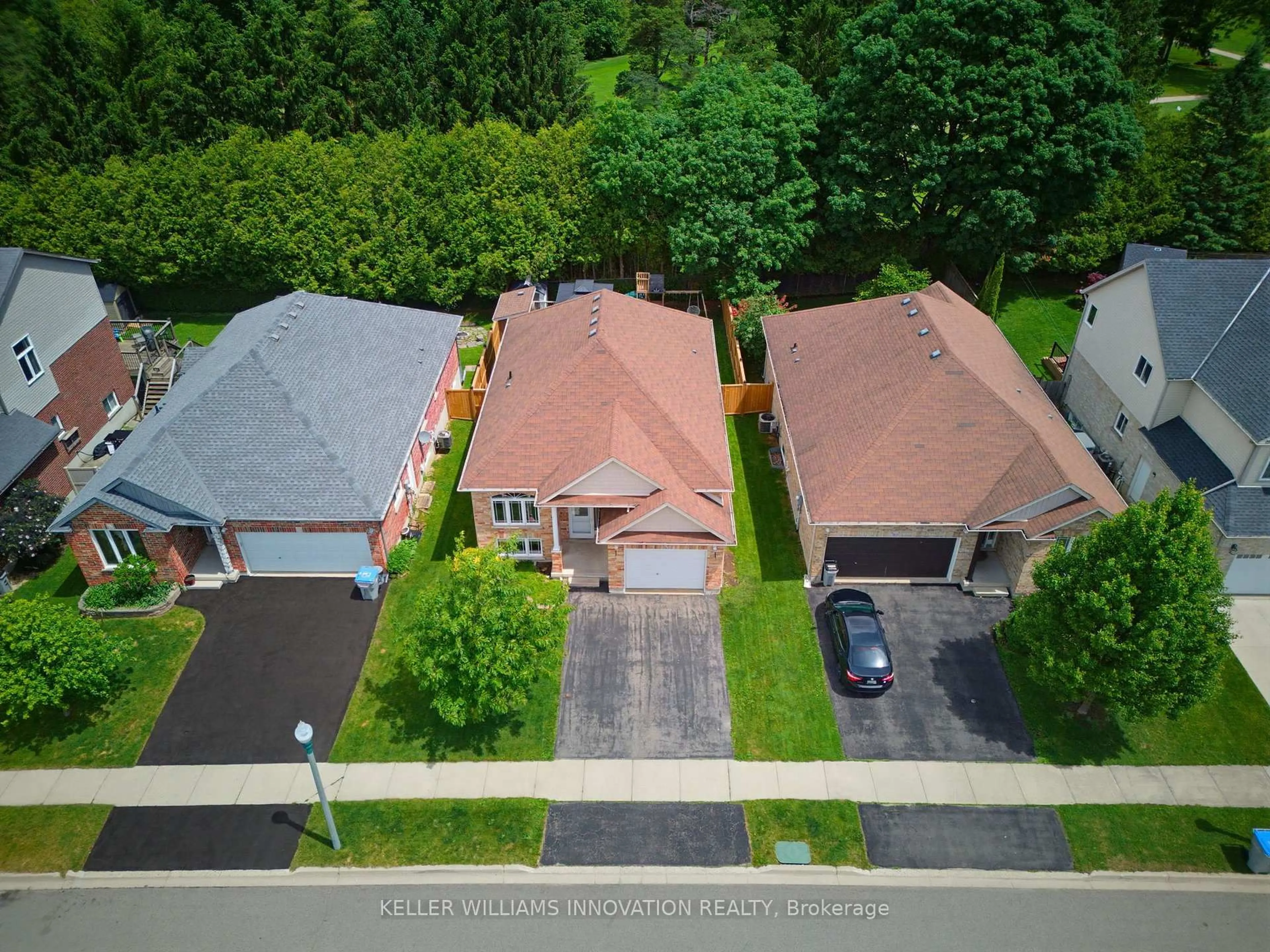 A pic from outside/outdoor area/front of a property/back of a property/a pic from drone, street for 765 Reid Cres, North Perth Ontario N4W 0A2