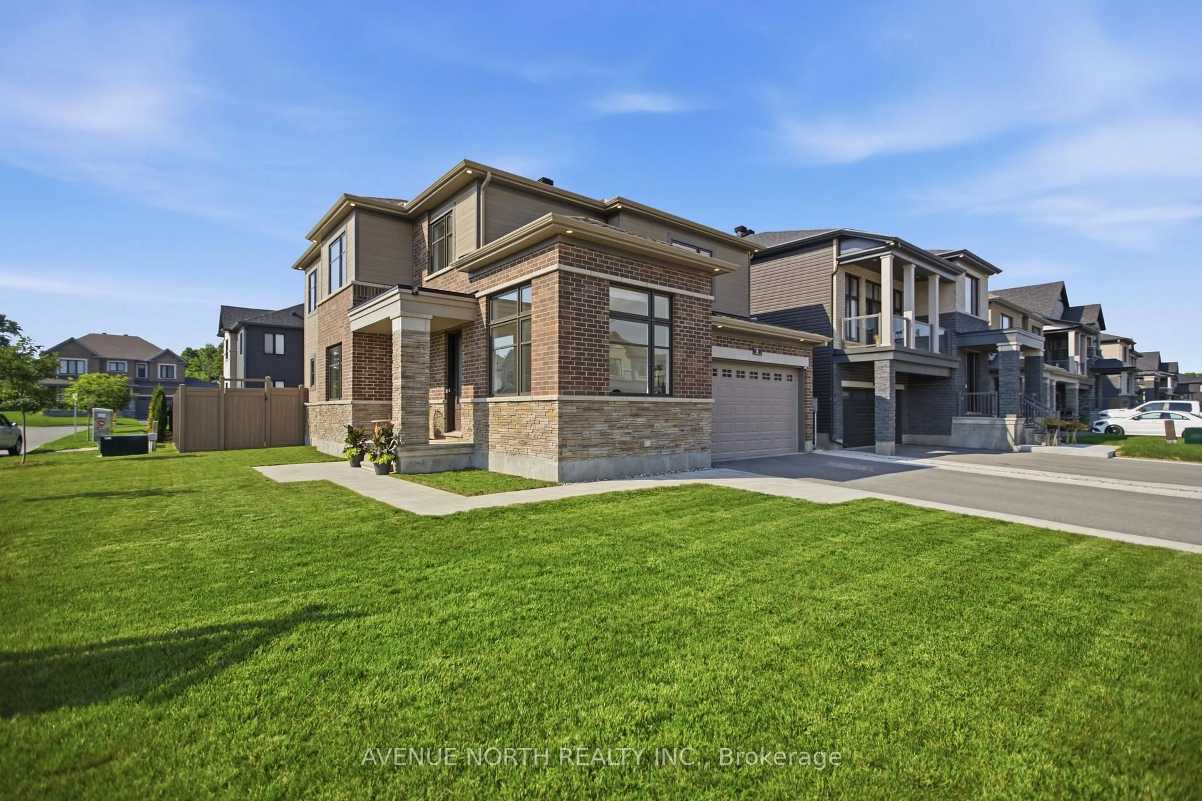 Home with brick exterior material, street for 8 Ascari Rd, Manotick Ontario K4M 0M6
