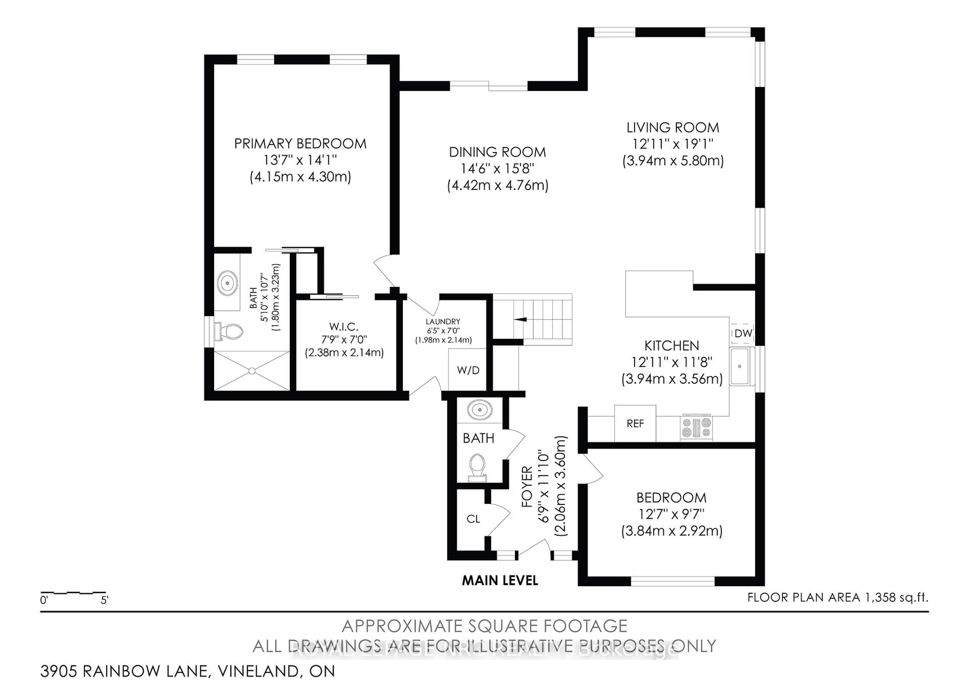 Floor plan for 3905 Rainbow Lane, Lincoln Ontario L0R 2C0