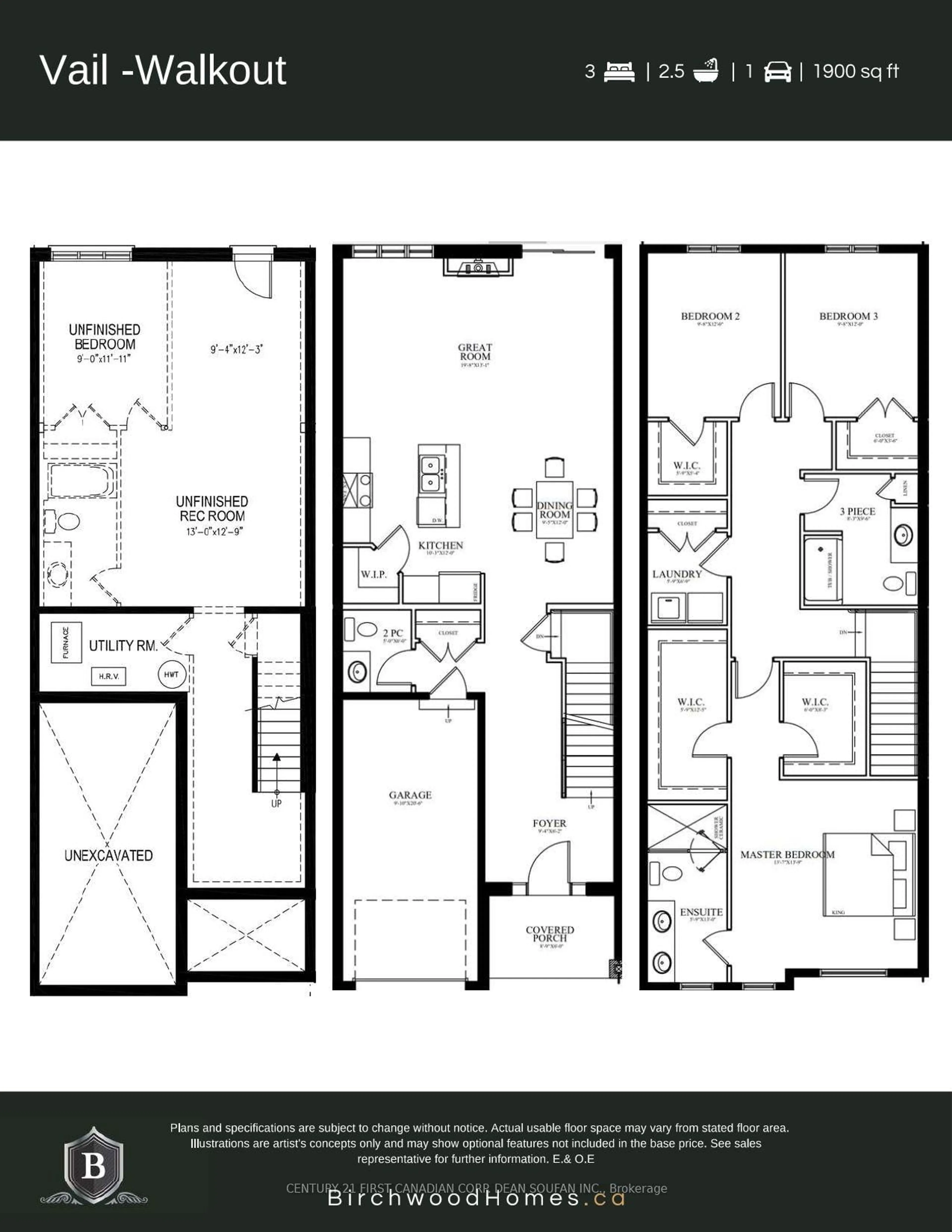 Floor plan for 873 Catalpa Sq, London North Ontario N6G 4A5