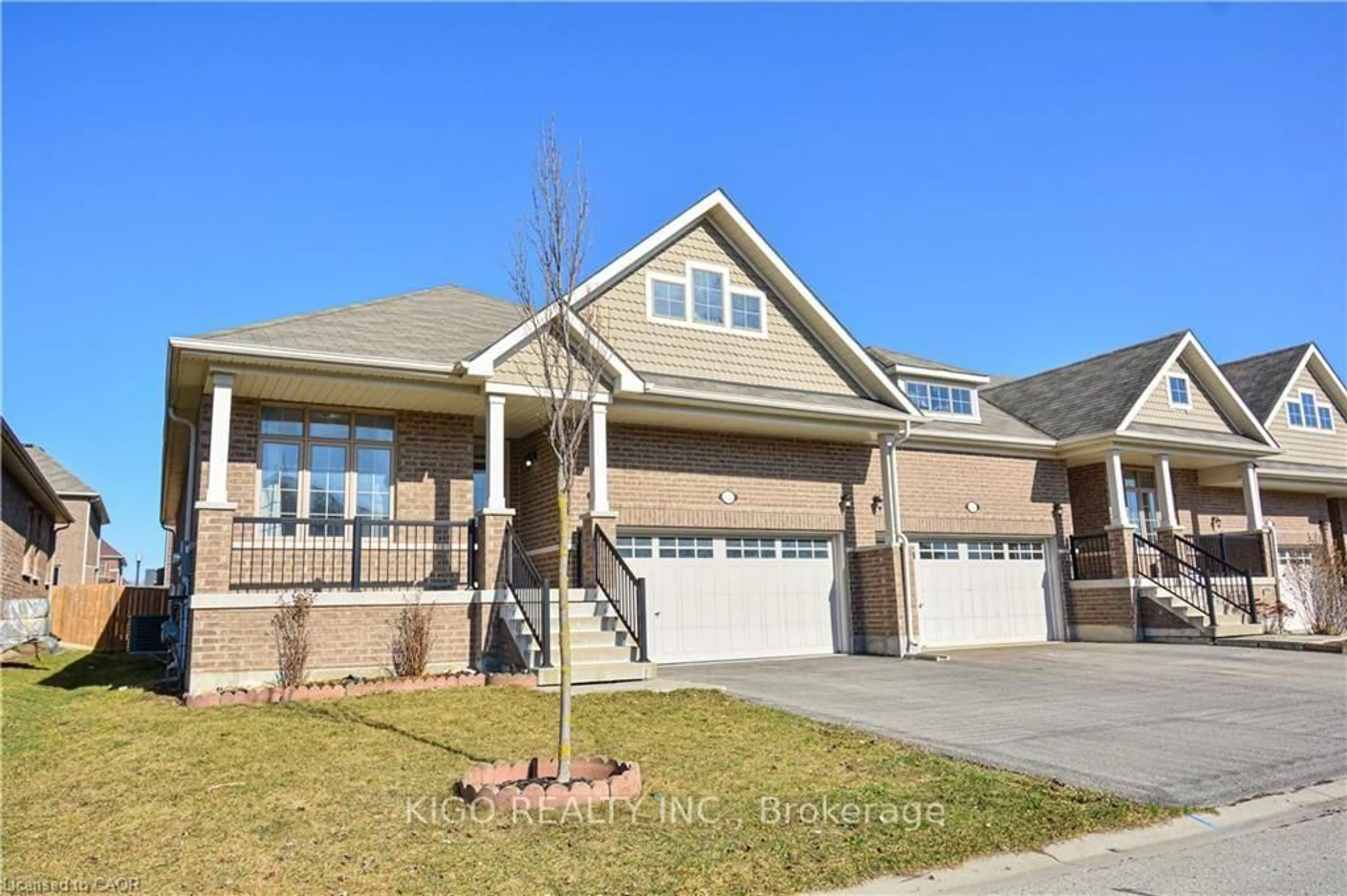 Home with brick exterior material, street for 520 Baldwin Cres, Woodstock Ontario N4T 0G4