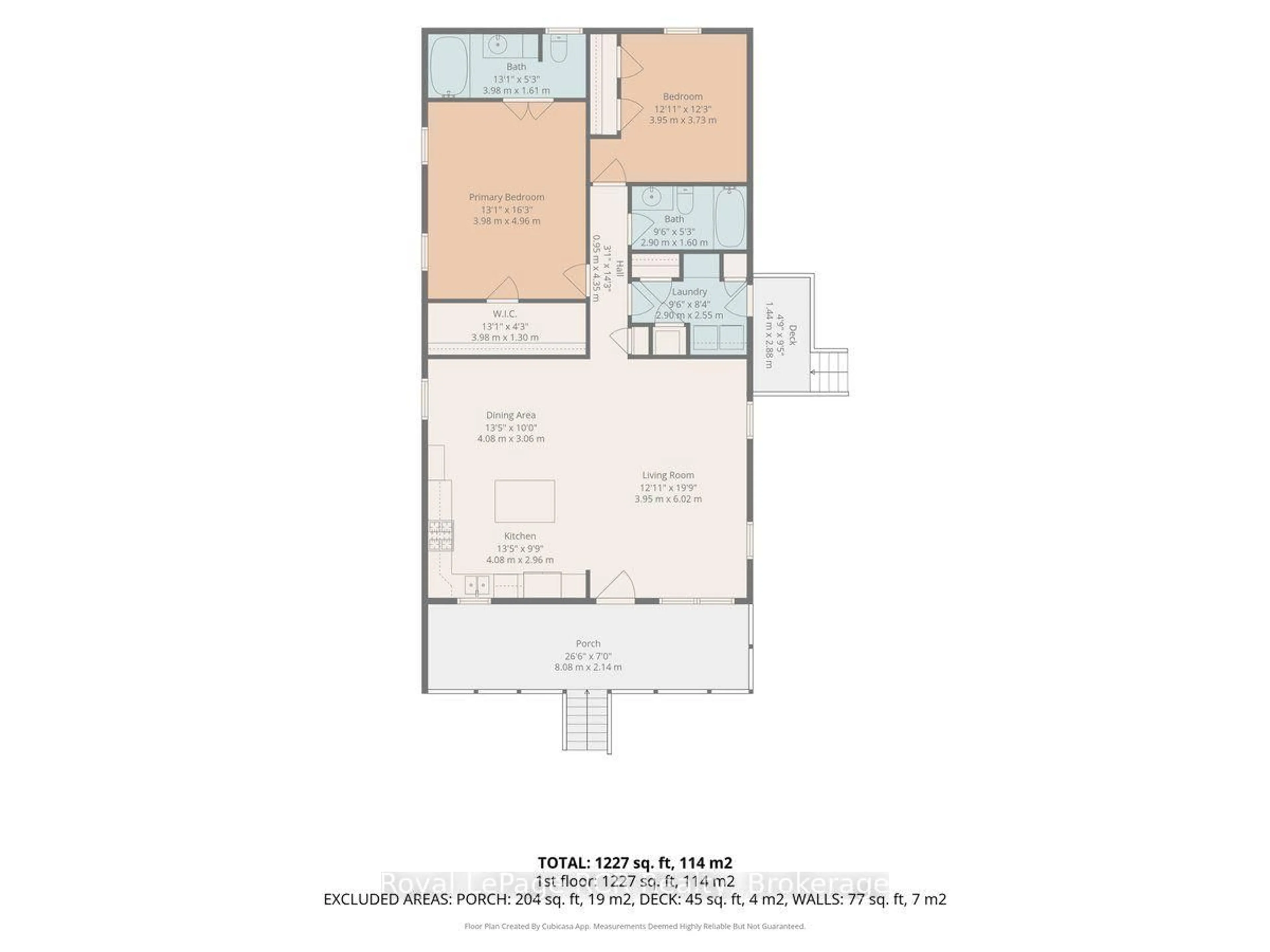Floor plan for 206 Spruce Dr, West Grey Ontario N4N 3B8