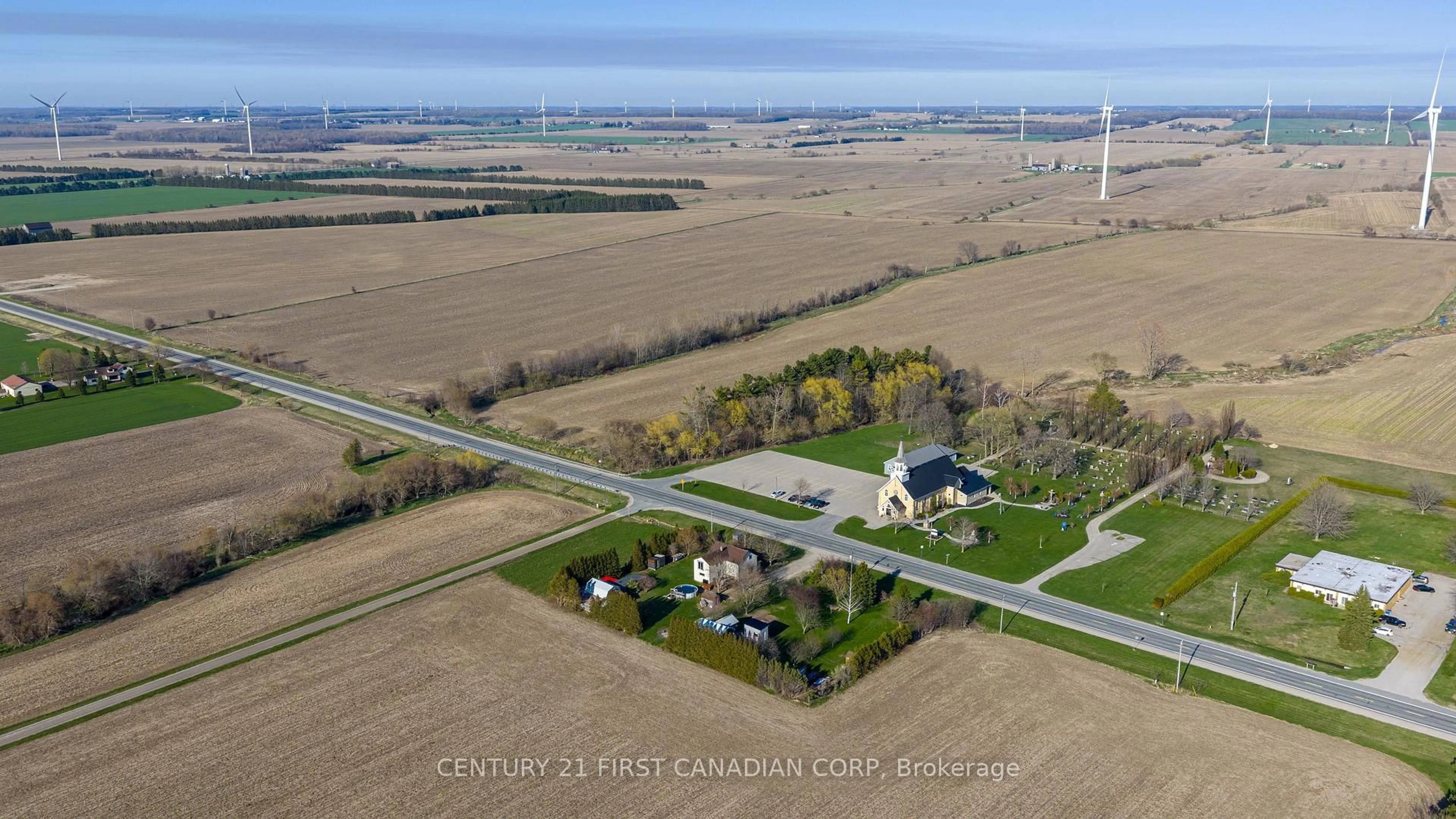 A pic from outside/outdoor area/front of a property/back of a property/a pic from drone, street for 73309 Bluewater Highway, Bluewater Ontario N0M 2T0