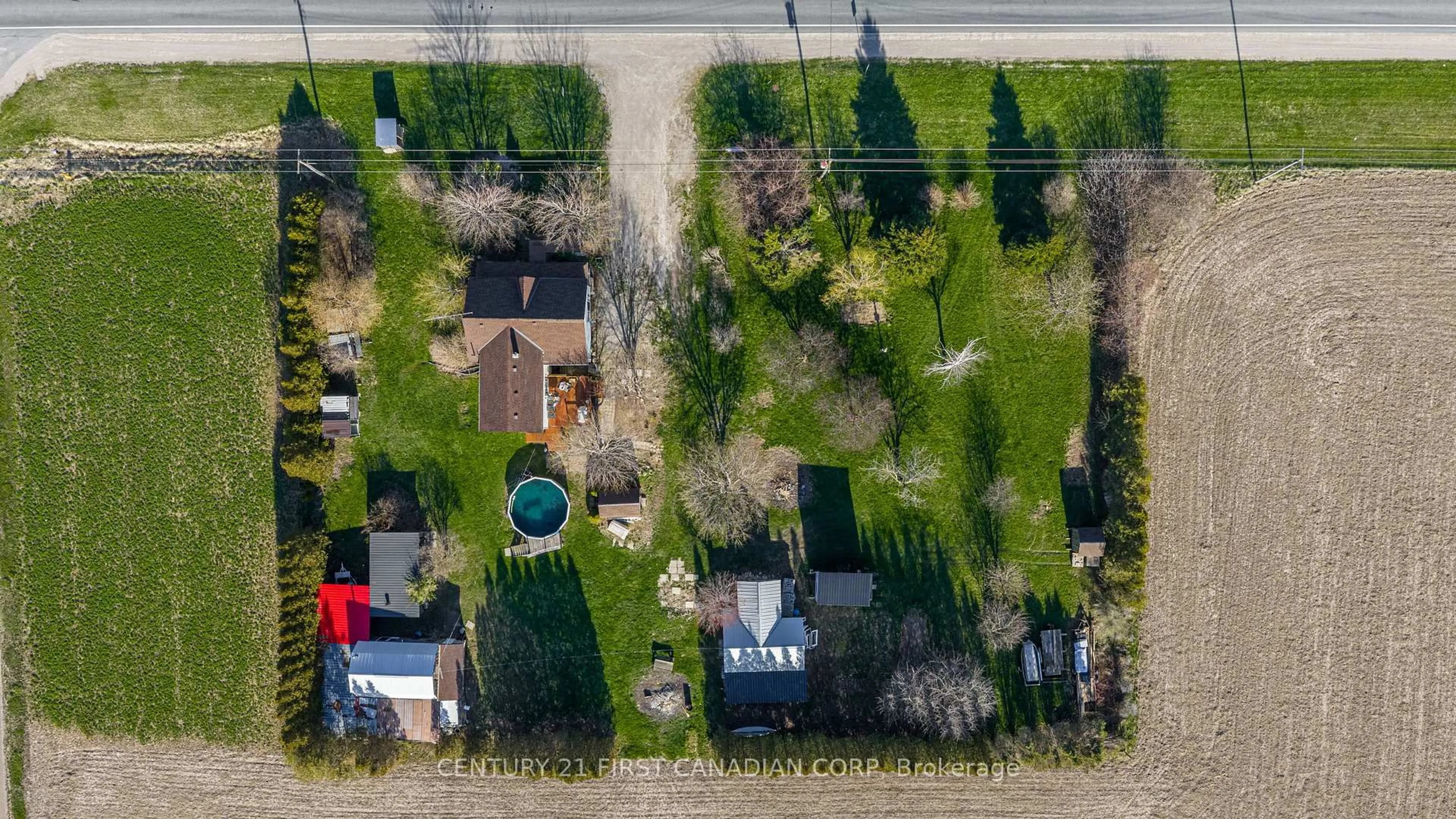 A pic from outside/outdoor area/front of a property/back of a property/a pic from drone, street for 73309 Bluewater Highway, Bluewater Ontario N0M 2T0